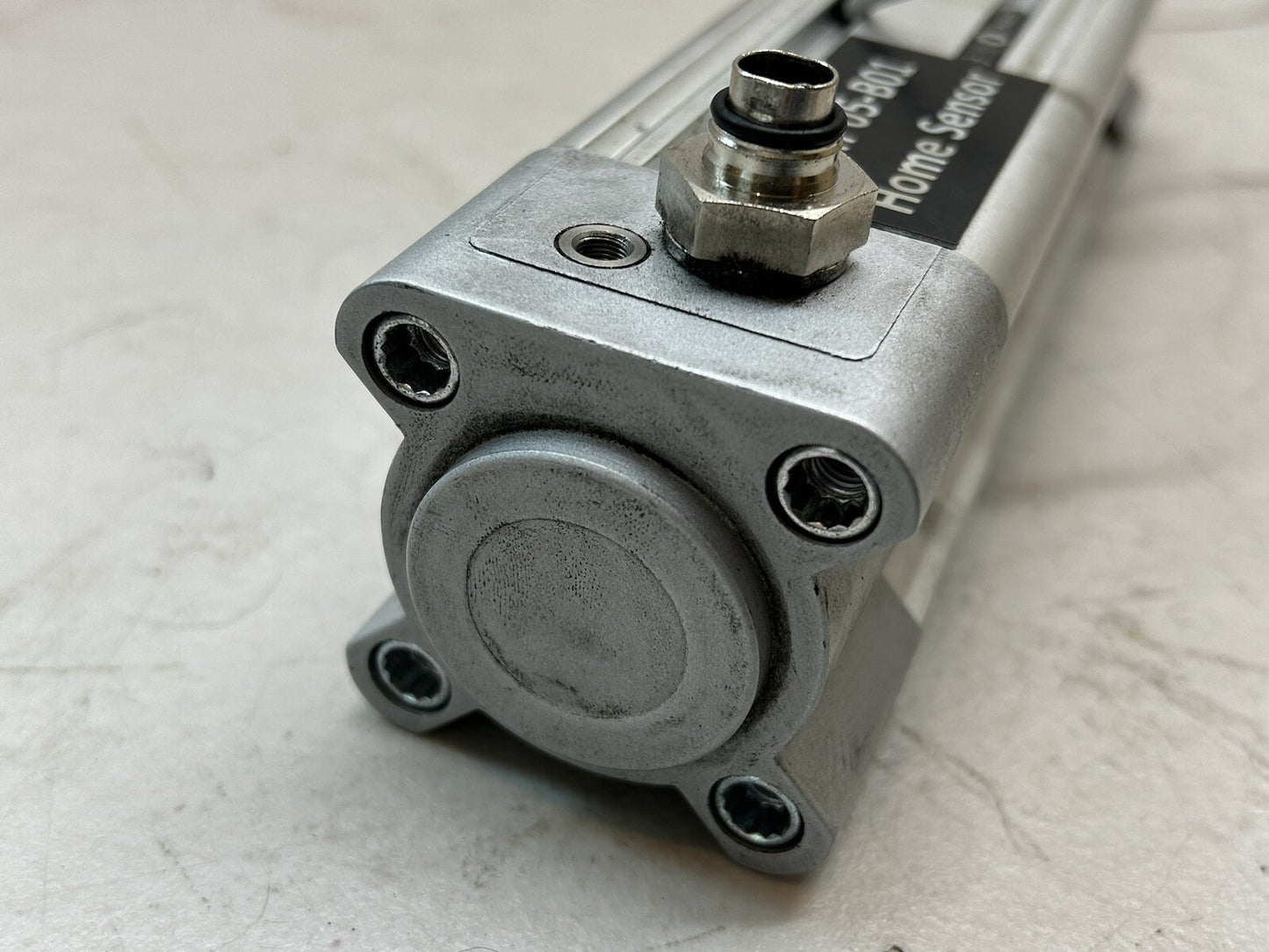 FESTO DSBC-40-125-PPVA-N3 / 1376661 PISTON ROD PNEUMATIC CYLINDER W/ SENSORS