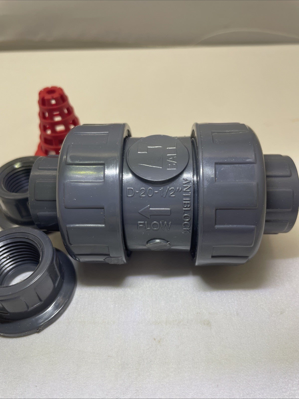 HAYWARD CPX27360 BALL CHECK T/U COMBO 1/2" W/SCREEN (NEW - OPEN BOX)