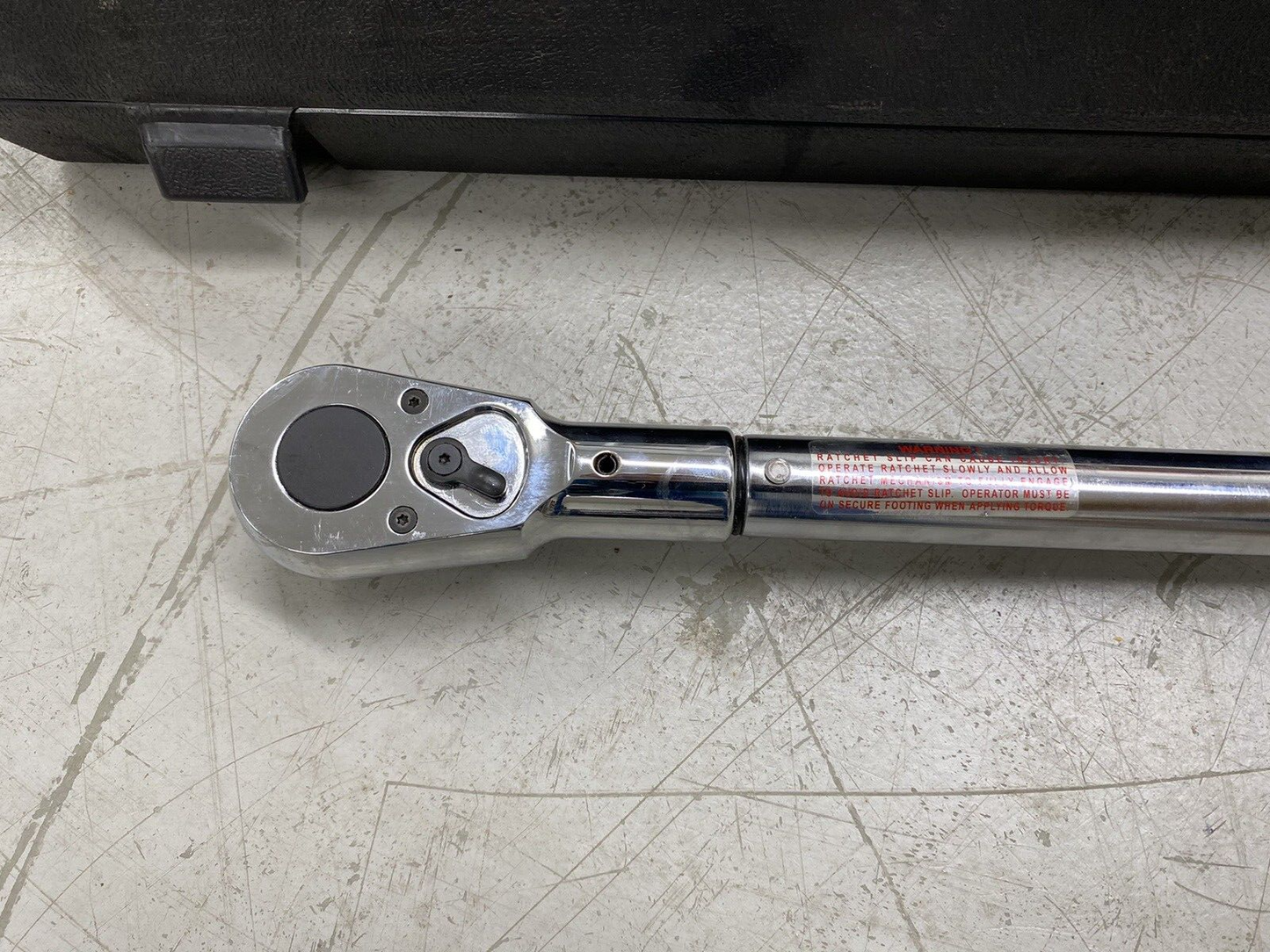 CDI 6004MFRMH 100-600 FT LBS 3/4" REVERSIBLE ADJUSTABLE RATCHET TORQUE WRENCH