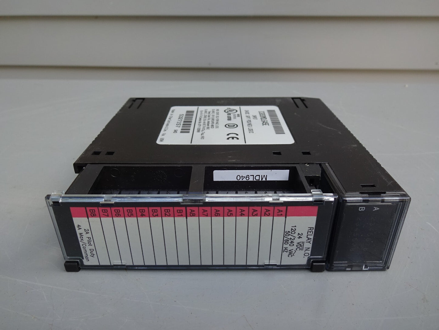GE FANUC IC693MDL645E / IC693MDL645 / 24VDC / 16PT POS/NEG INPUT MODULE 90-30