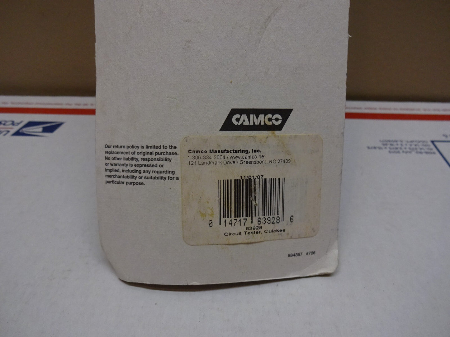 CAMCO QUICKEE 63928 / CIRCUIT TESTER 1 PACK / NEW