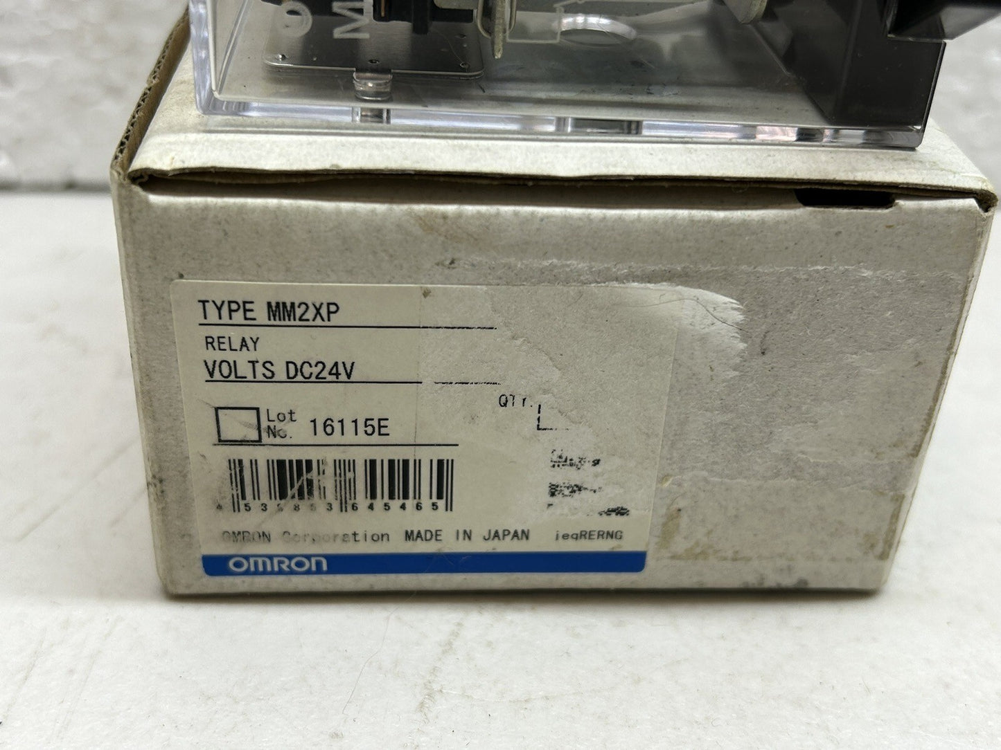 OMRON MM2XP RELAY 24VDC / NEW