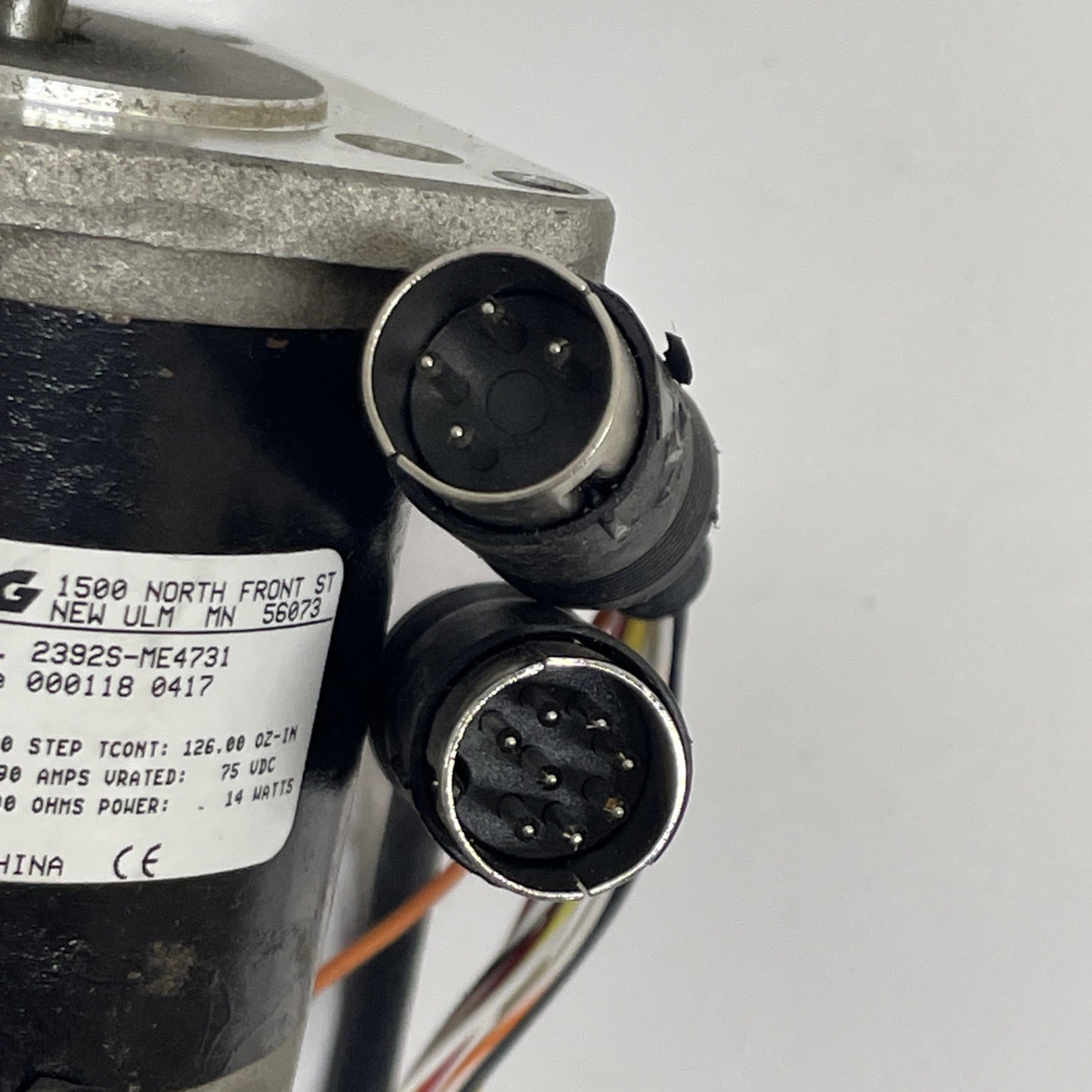 MCG 2392S-ME4731 / 2-Phase Stepper Motor With Integrated Qphase Encoder 1.8