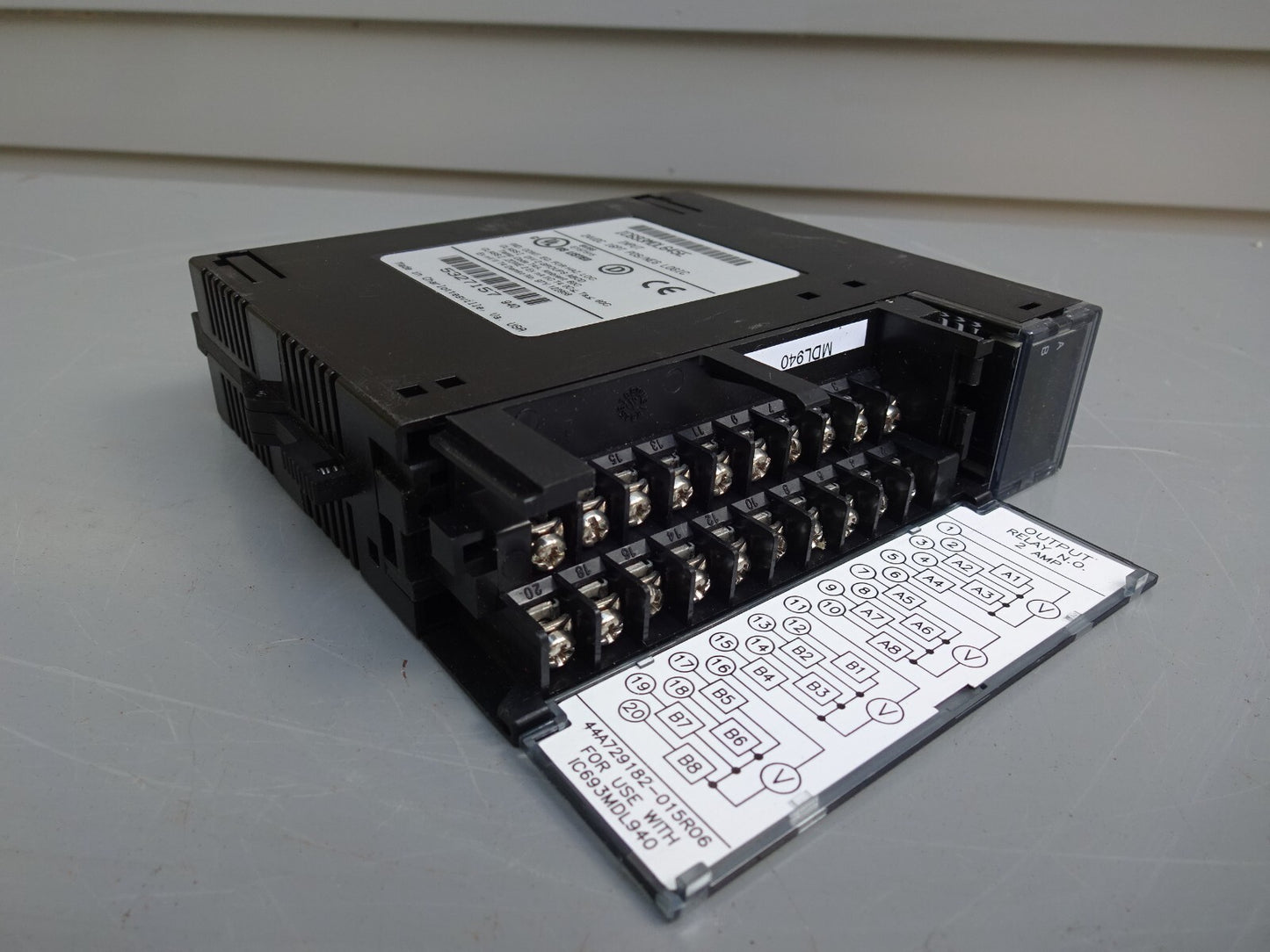 GE FANUC IC693MDL645E / IC693MDL645 / 24VDC / 16PT POS/NEG INPUT MODULE 90-30