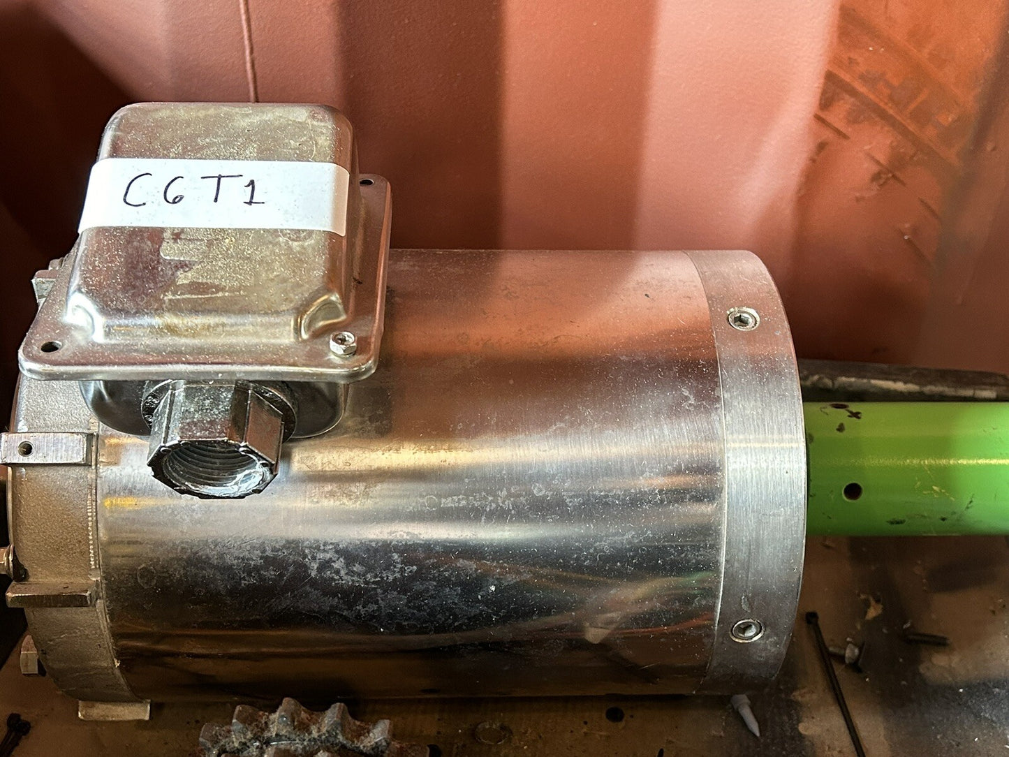 WASHGUARD C6T17FC177 / SERVO MOTOR 3PHASE 1/.75HP 460VAC 50/60HZ 1740RPM