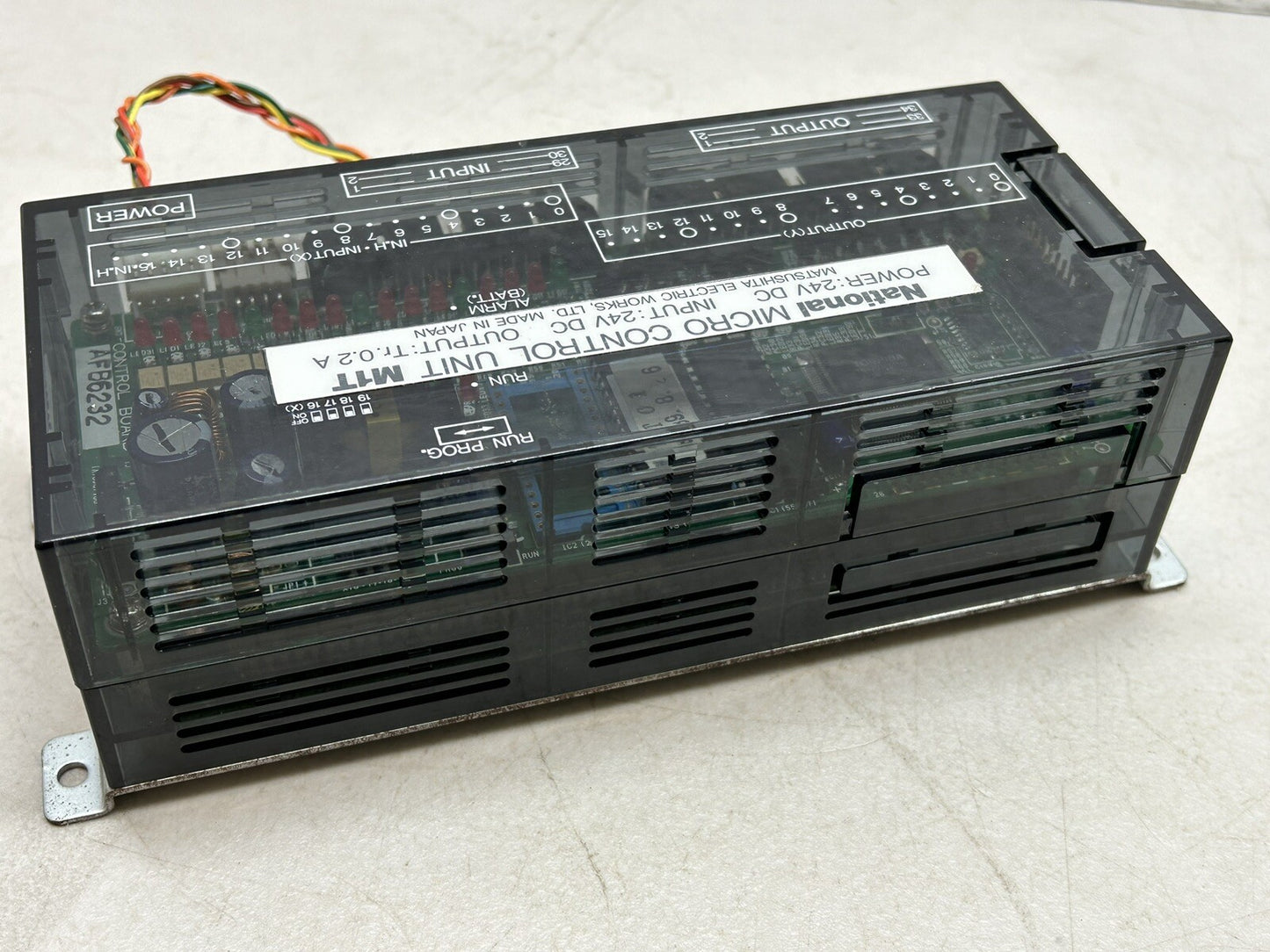 MATSUSHITA NAIS M1T / AFM6112 MICRO CONTROL UNIT 24VDC / USED AS A SAMPLE ONLY