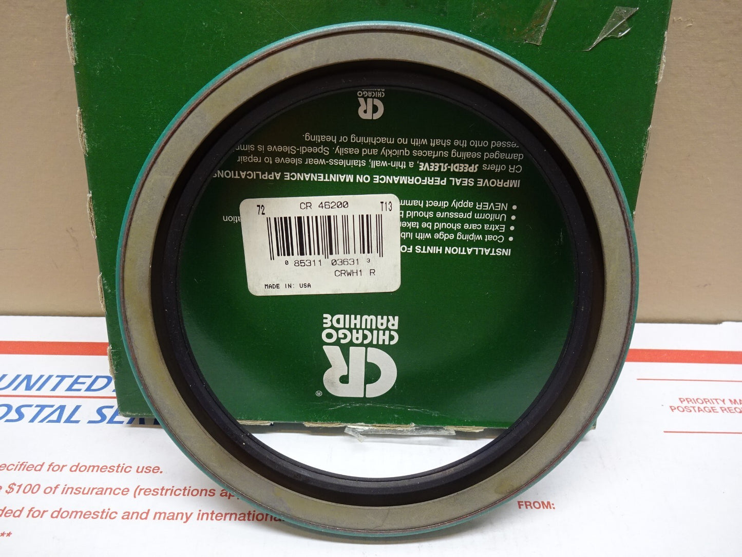 CHICAGO RAWHIDE 46200 / CR46200 / CR / OIL SEAL / NEW