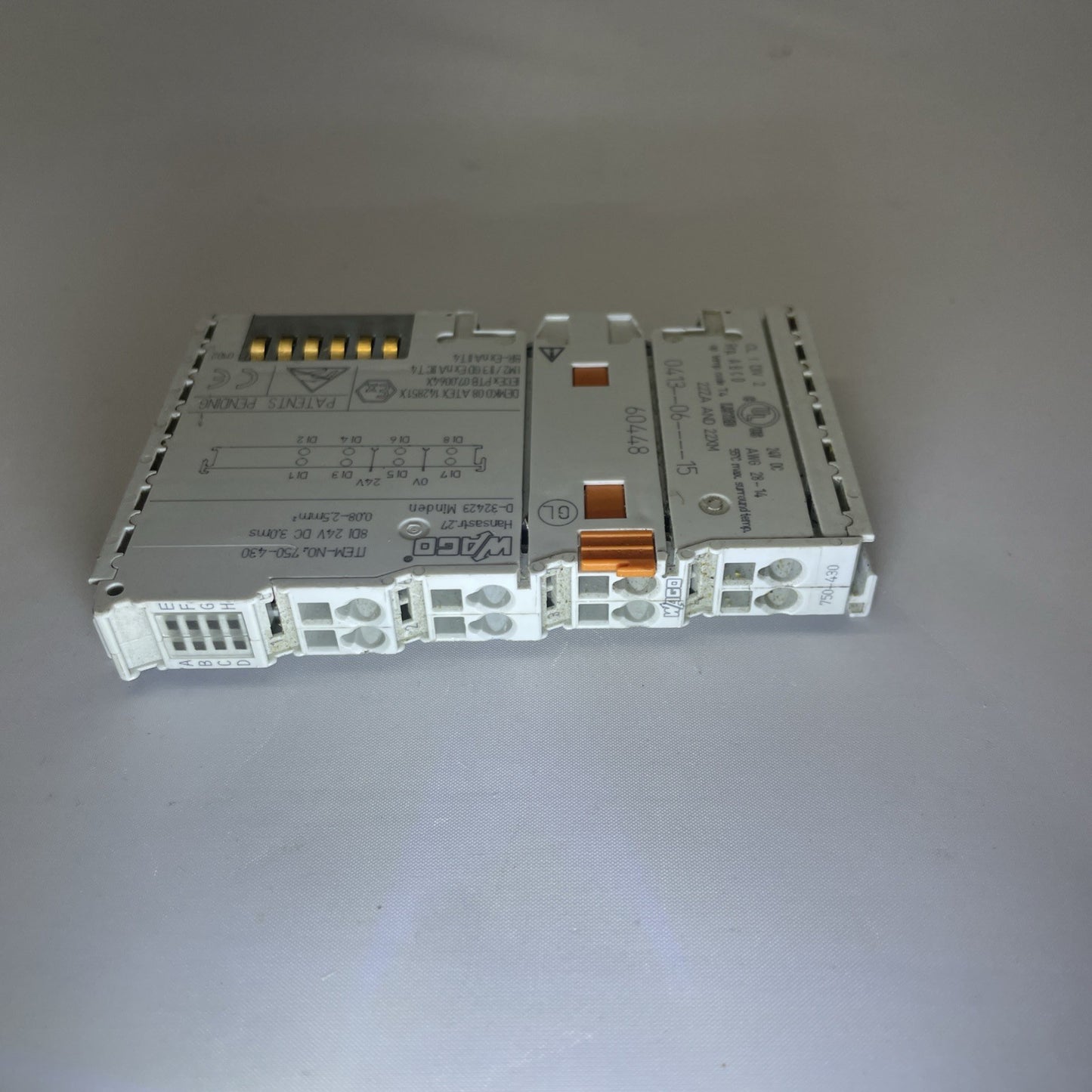 Wago 750-430 8-Channel Digital Input PLC Module