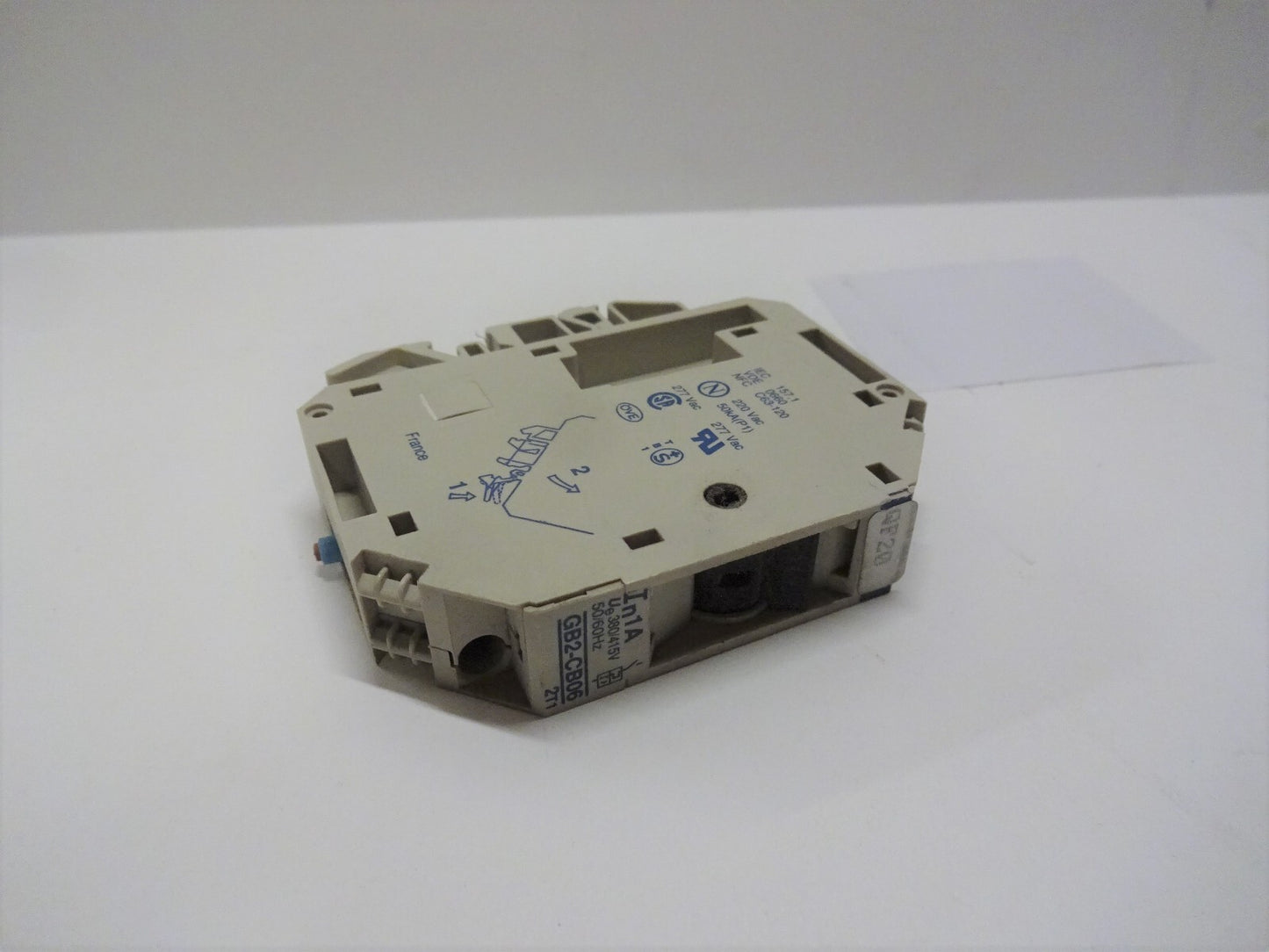 TELEMECANIQUE GB2-CB06 / 1 POLE CIRCUIT BREAKER / 1A