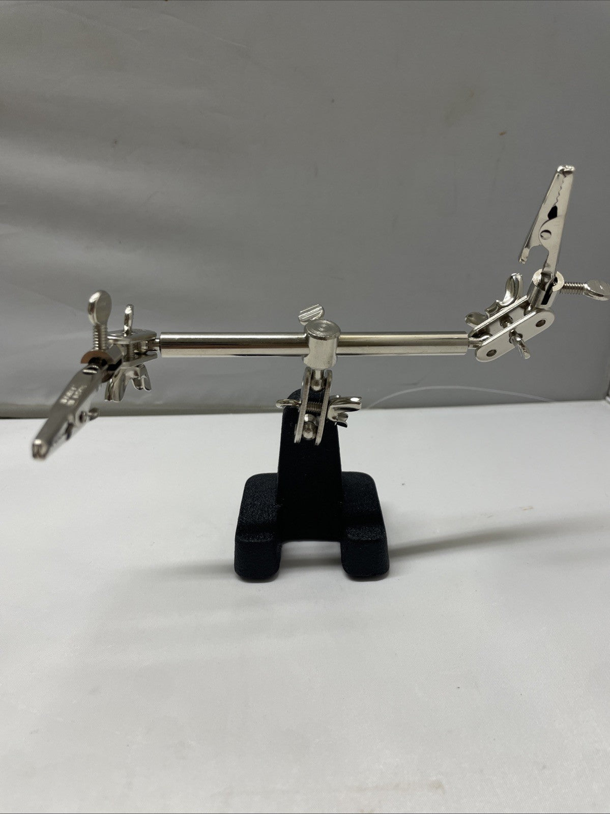 Helping Third Hand Magnifier Soldering Stand Clamp Holder Alligator Clip Tool