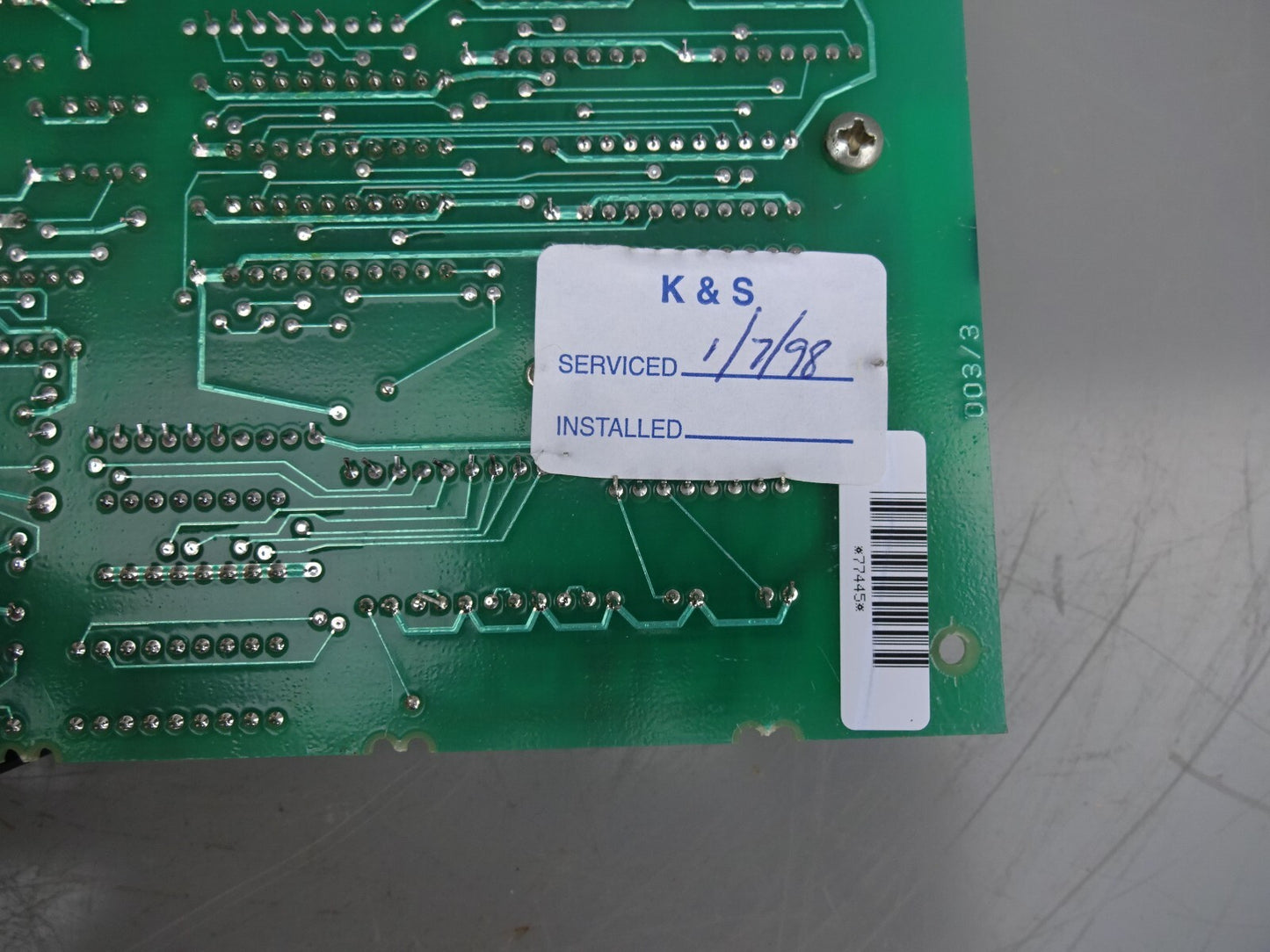 GE FANUC IC600BF949L / IC600BF949 COMMUNICATION MODULE CIRCUIT BOARD 28K ASCII