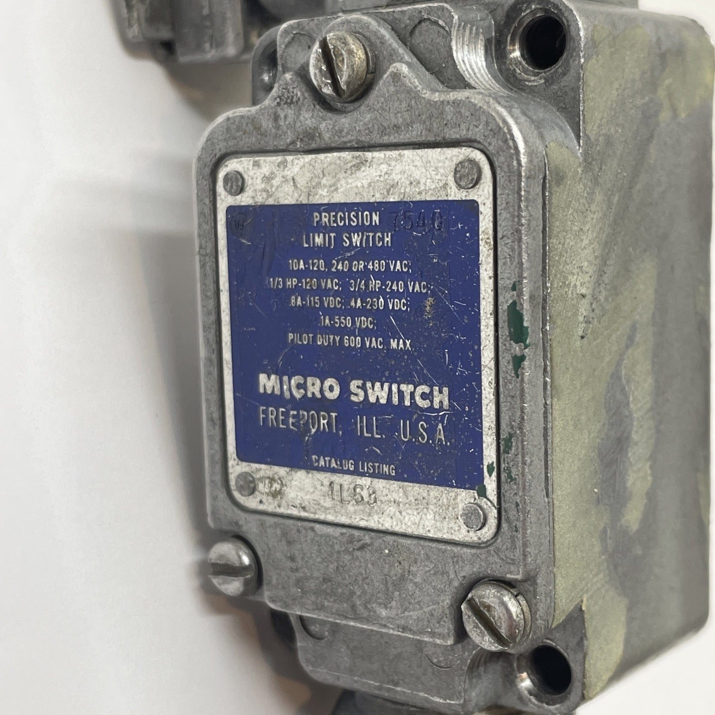 MICRO SWITCH 1LS3 / ENCLOSED PRECISION LIMIT SWITCH SIDE ACTUATOR SPDT