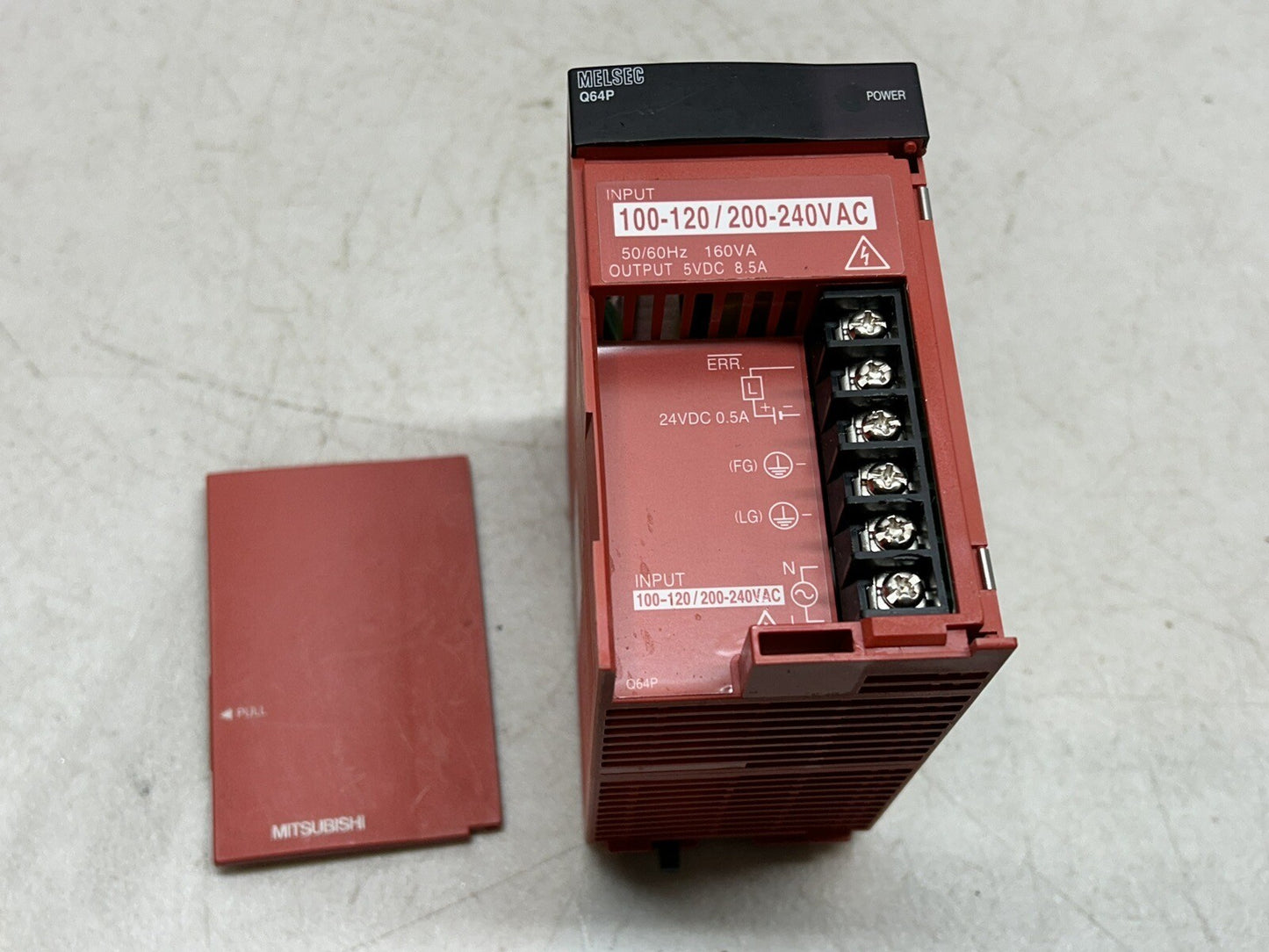 MITSUBISHI Q64P POWER SUPPLY UNIT MELSEC-Q MAZ 160VA / 8.5A