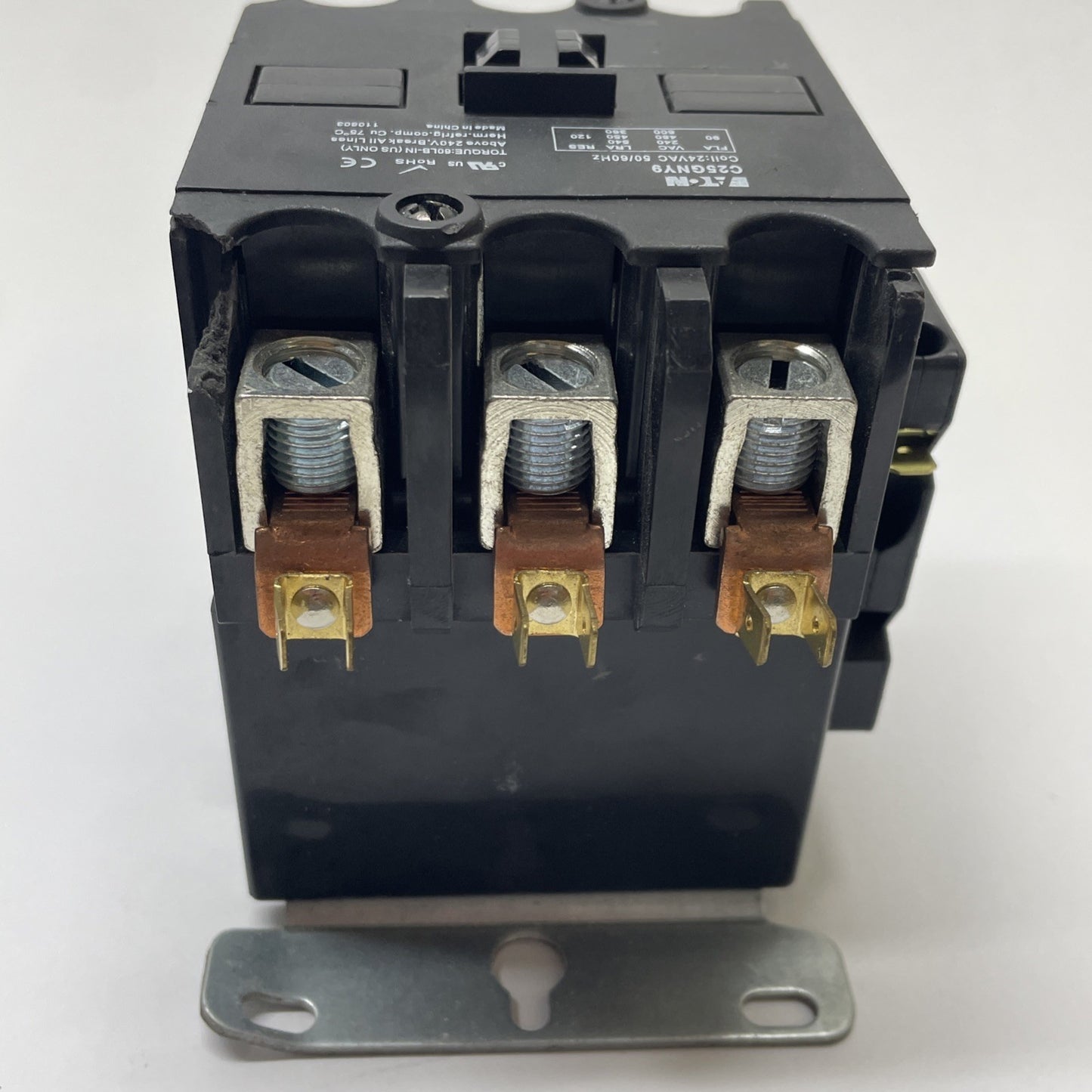Eaton C25GNY9 3-Pole Definite Purpose Contactor 120A