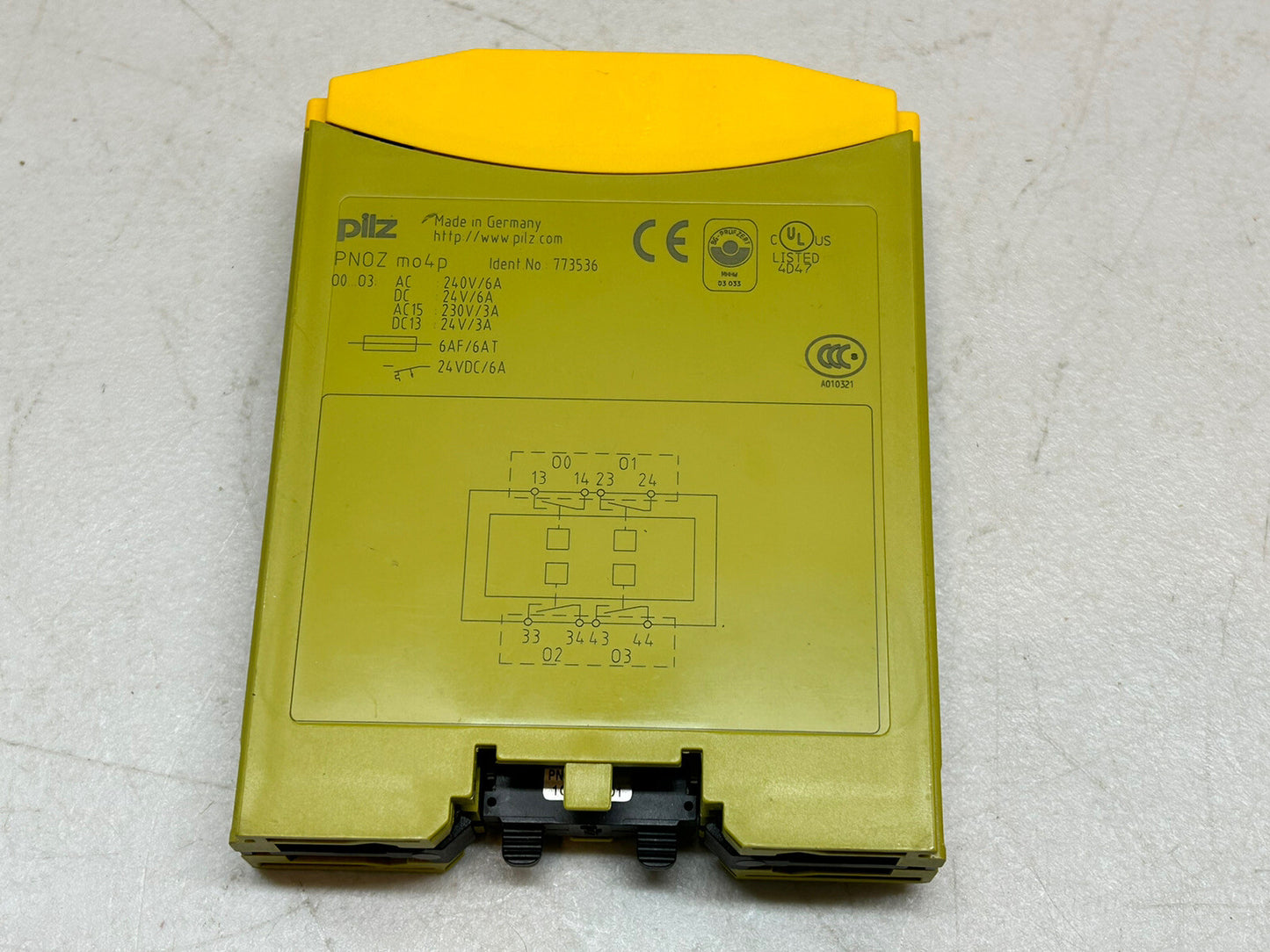 PILZ PN0Z MO4P 773536 EXPANSION MODULE