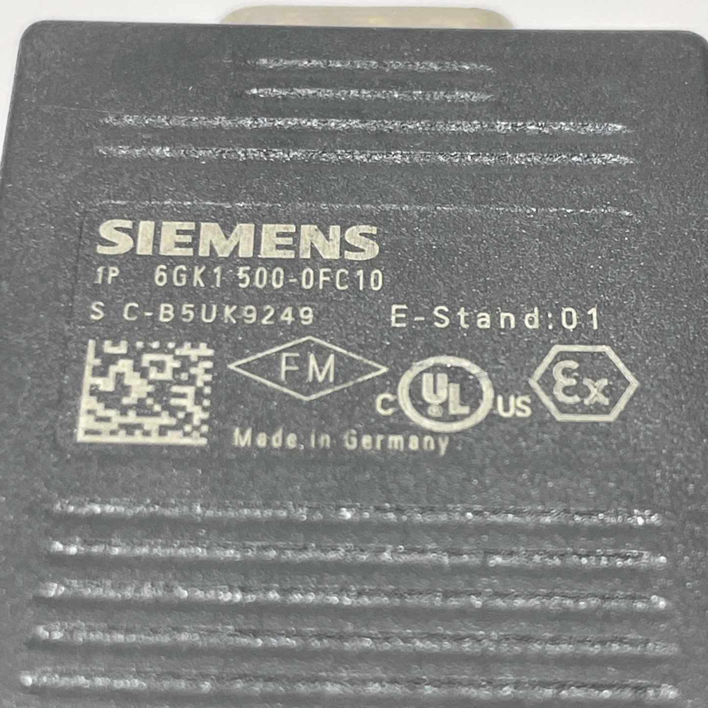 SIEMENS 6GK1500-0FC10 PROFIBUS FC RS-485 Bus Connector Axial 180° (USA SELLER)