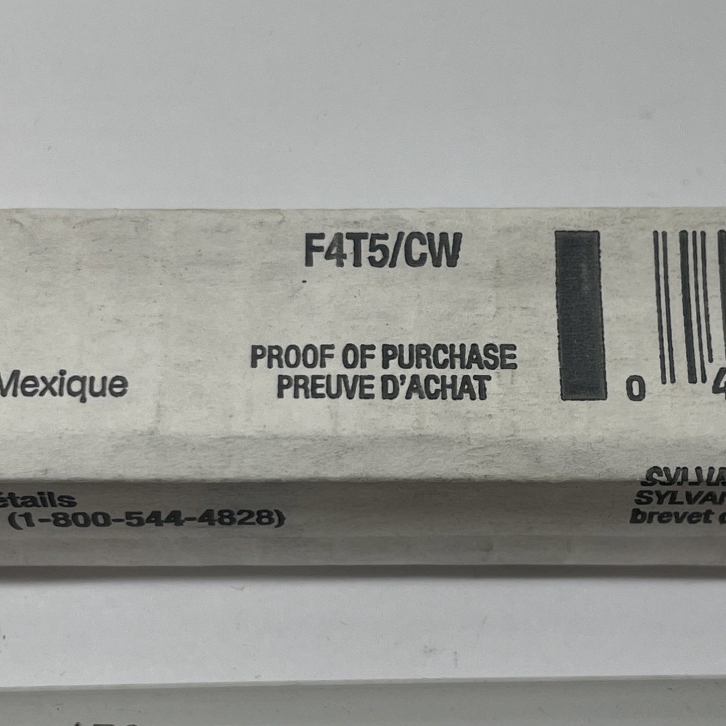 Sylvania F4T5/CW (4W) 5/8" Fluorescent Cool White Bulb s178