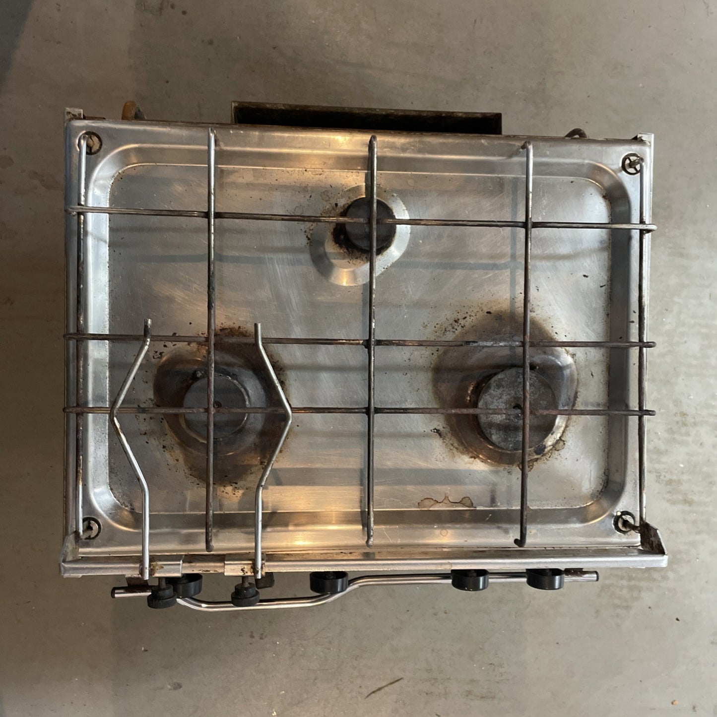 TECHIMPEX XL3/EXTRALARGE 3-BURNER MARINE SAILBOAT GIMBAL PROPANE GAS STOVE OVEN