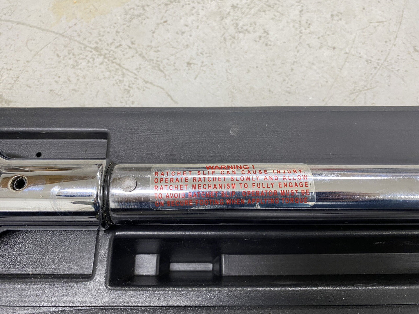 CDI 6004MFRMH 100-600 FT LBS 3/4" REVERSIBLE ADJUSTABLE RATCHET TORQUE WRENCH