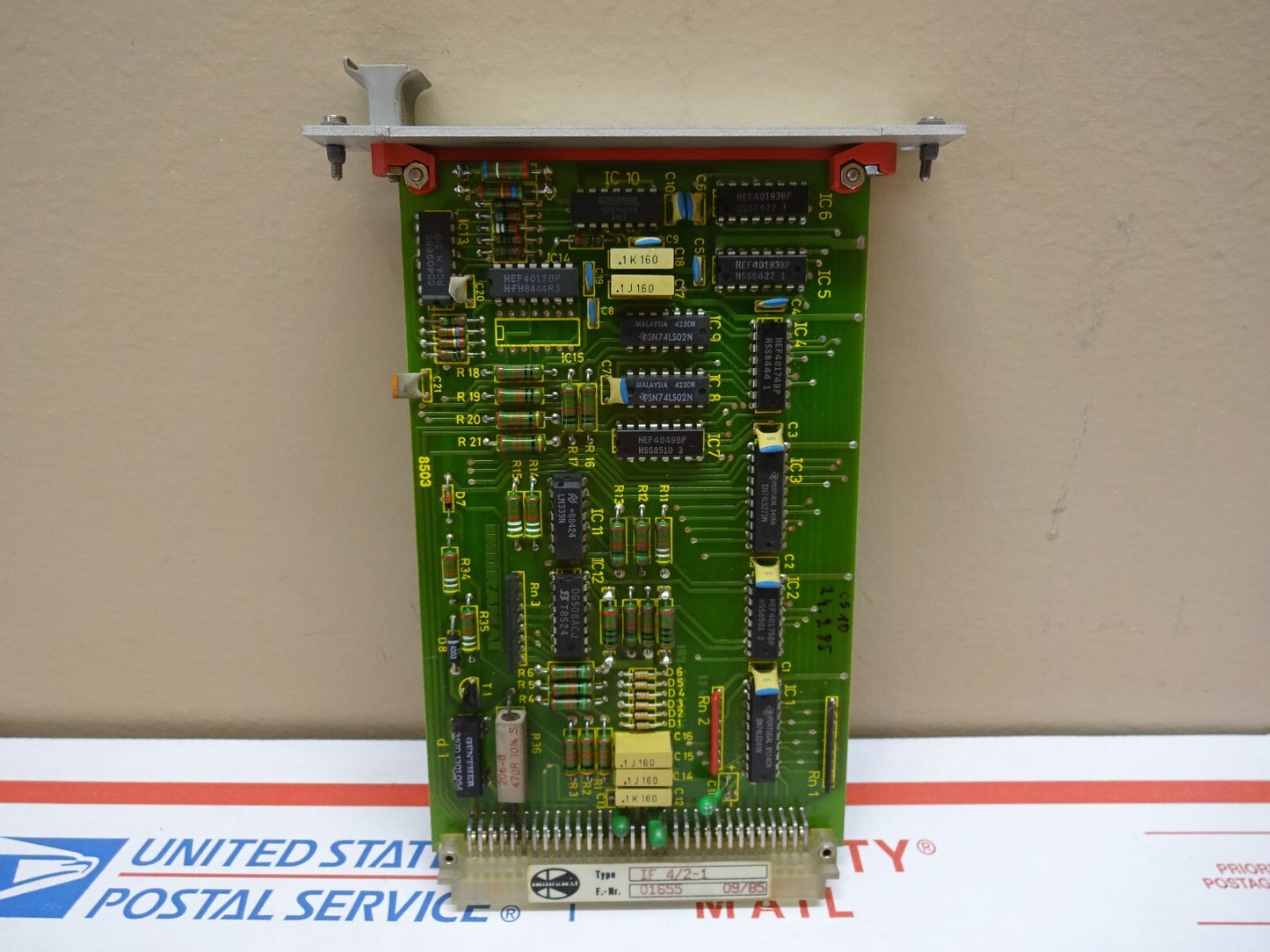 INDRAMAT IF 4/2-1 / 01655 / 09/85 / PCB BOARD