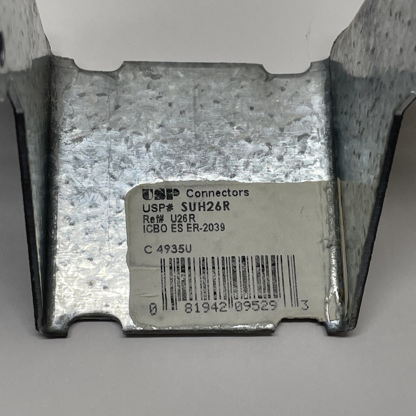 10pcs USP SUH26R 2" x 6" - 8" Lumber Joist Hanger G90 Steel Structural Connector