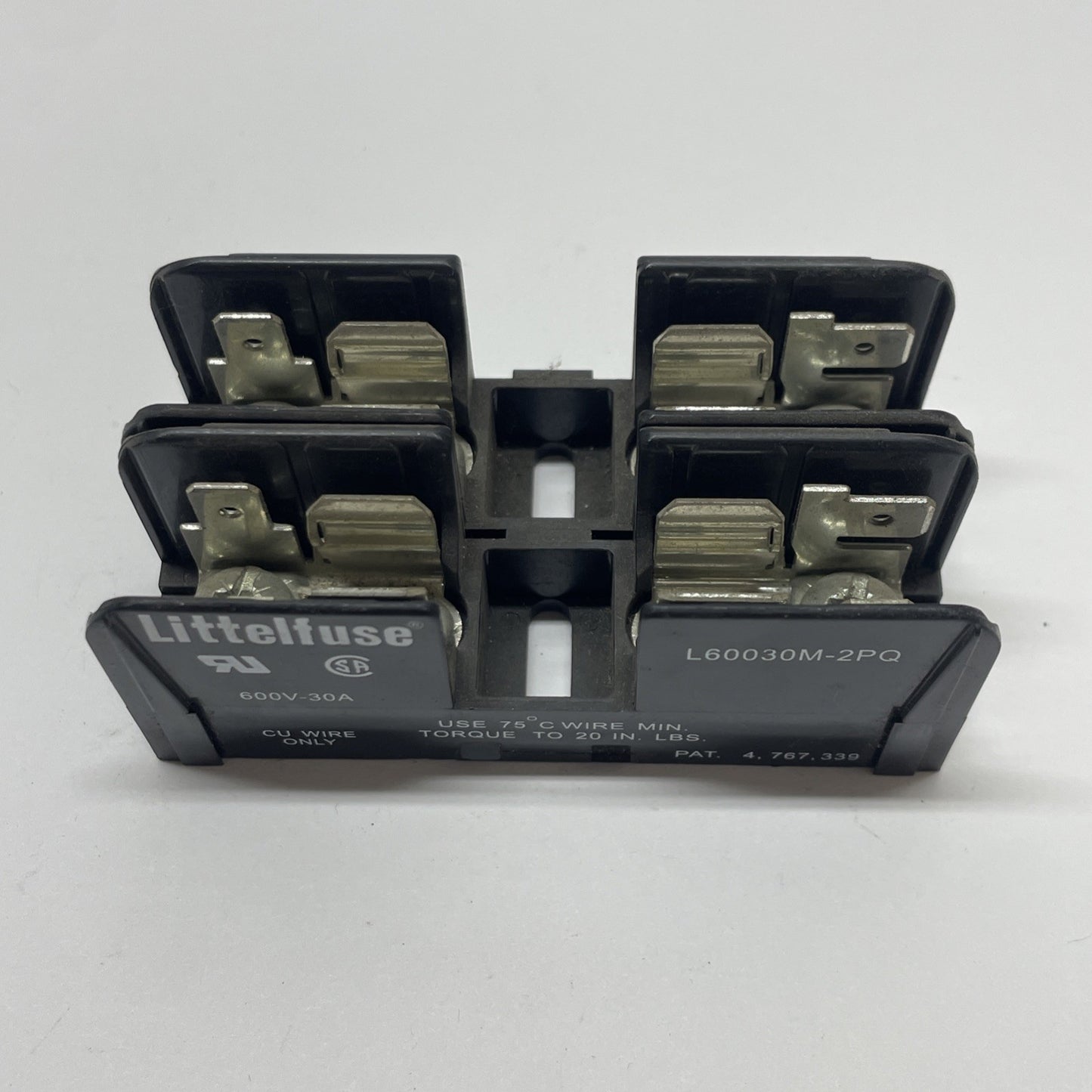 Littelfuse L60030M-2PQ 2P 30A 600V Fuseholder