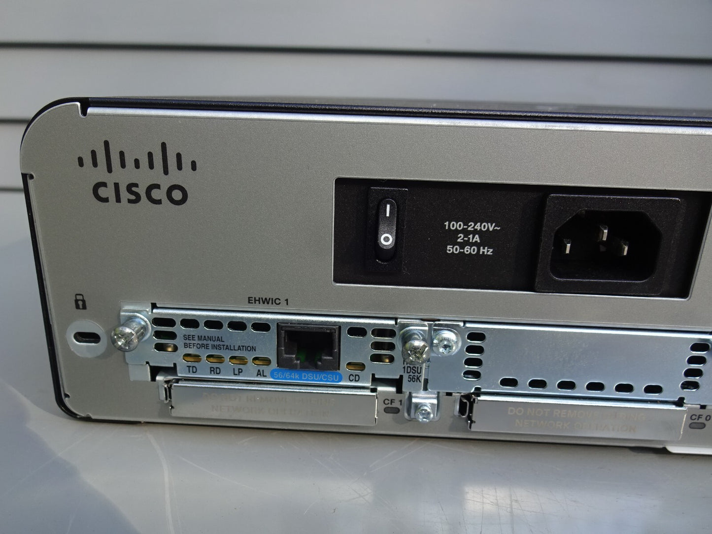 CISCO CISCO1941/K9 INTEGRATED WIRED ROUTER 2 GB ETHERNET PORTS 256MB FLASH / BOX