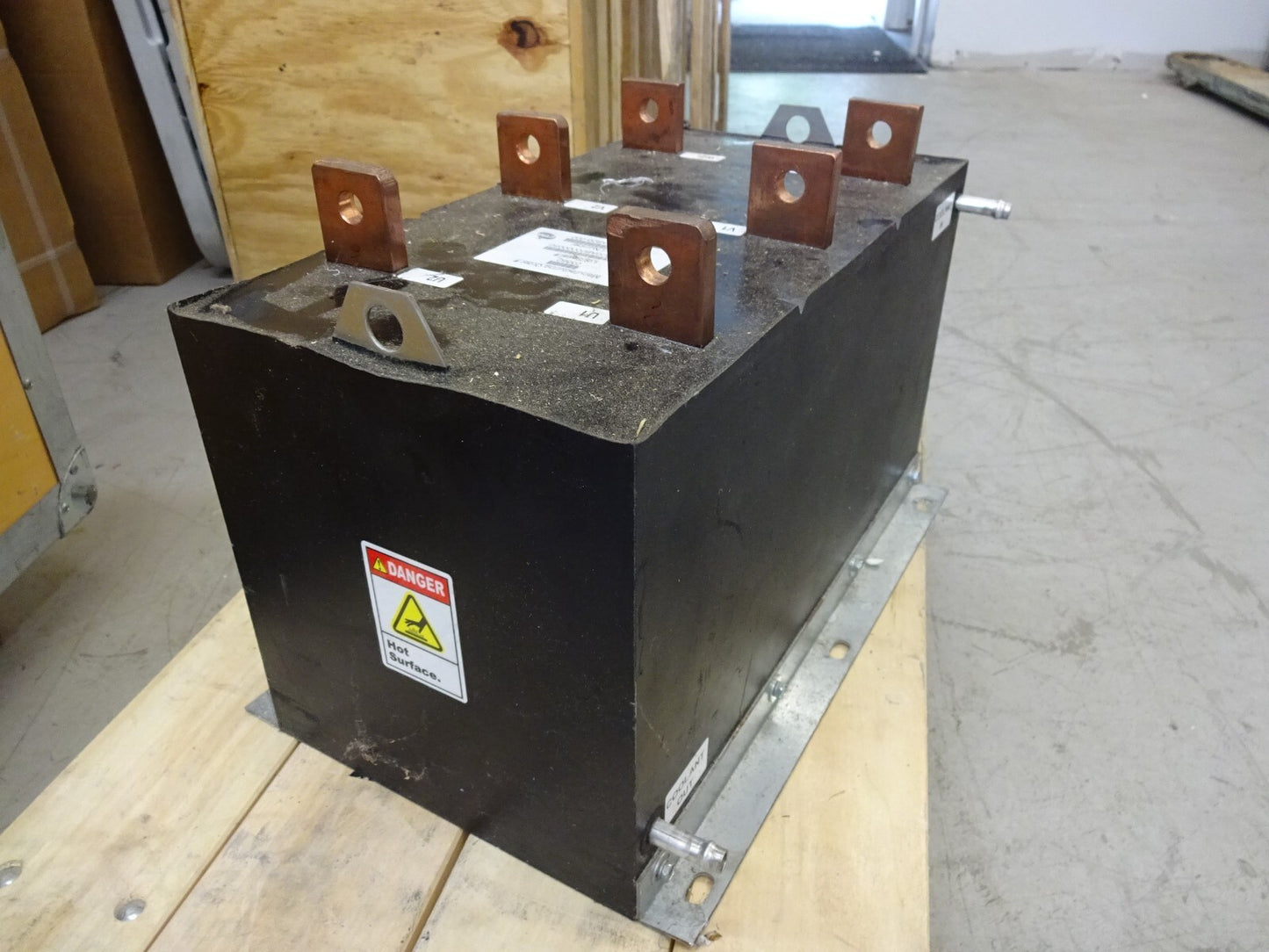 CTM MAGNETICS RLL0720AB00-000 LIQUID COOLED INDUCTOR 3% IMPEDANCE 720AMP 33MH