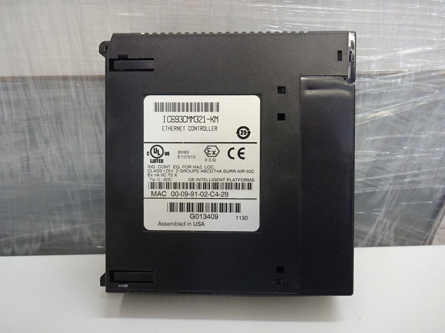 GE FANUC IC693CMM321 / IC693CMM321-KM / ETHERNET CONTROLLER