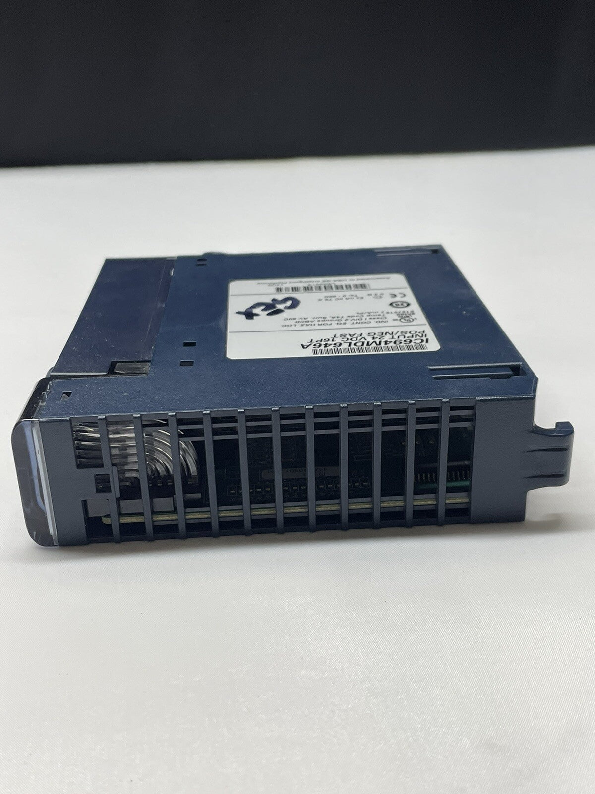 GE Fanuc IC694MDL646A Input Module 24VDC 16pt POS/NEG FAST