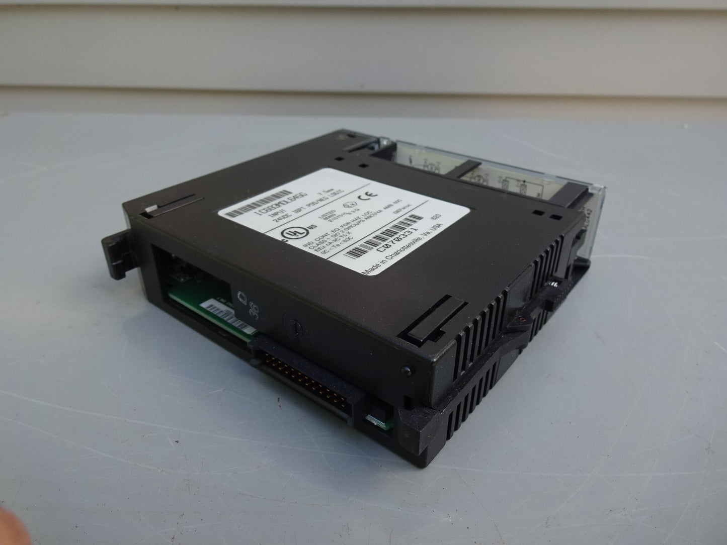 GE FANUC IC693MDL645G / IC693MDL645 INPUT MODULE 24VDC / 16PT / POS/NEG LOGIC