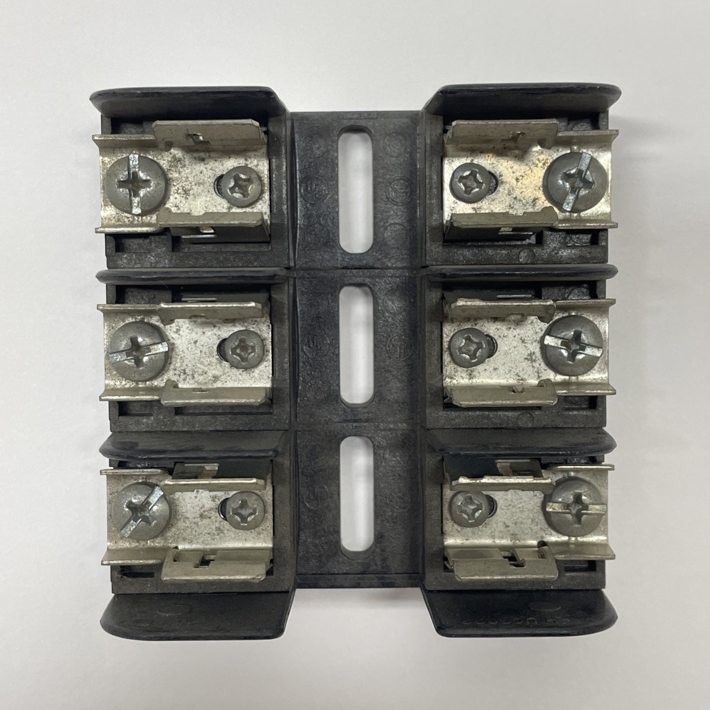 Gould Shawmut 20318 Fuse Block 30 Amp, 250 Volt 3 Pole