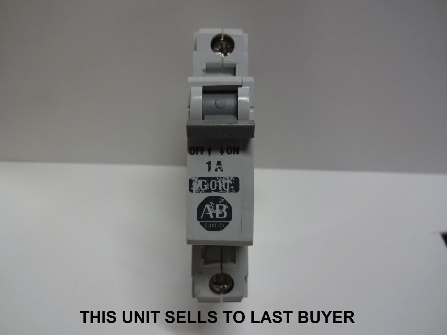 ALLEN BRADLEY 1492-CB1-G010 / G 010 / 1A 1P CIRCUIT BREAKER SERIES B