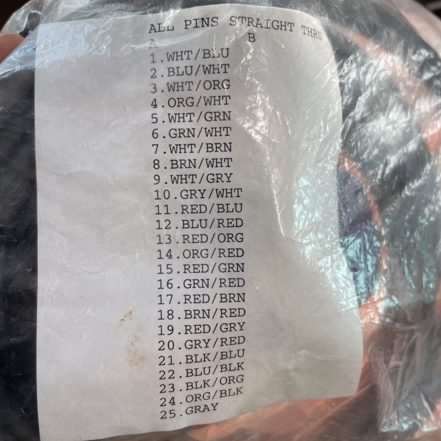 AMP FPE25-010B CABLE - NEW