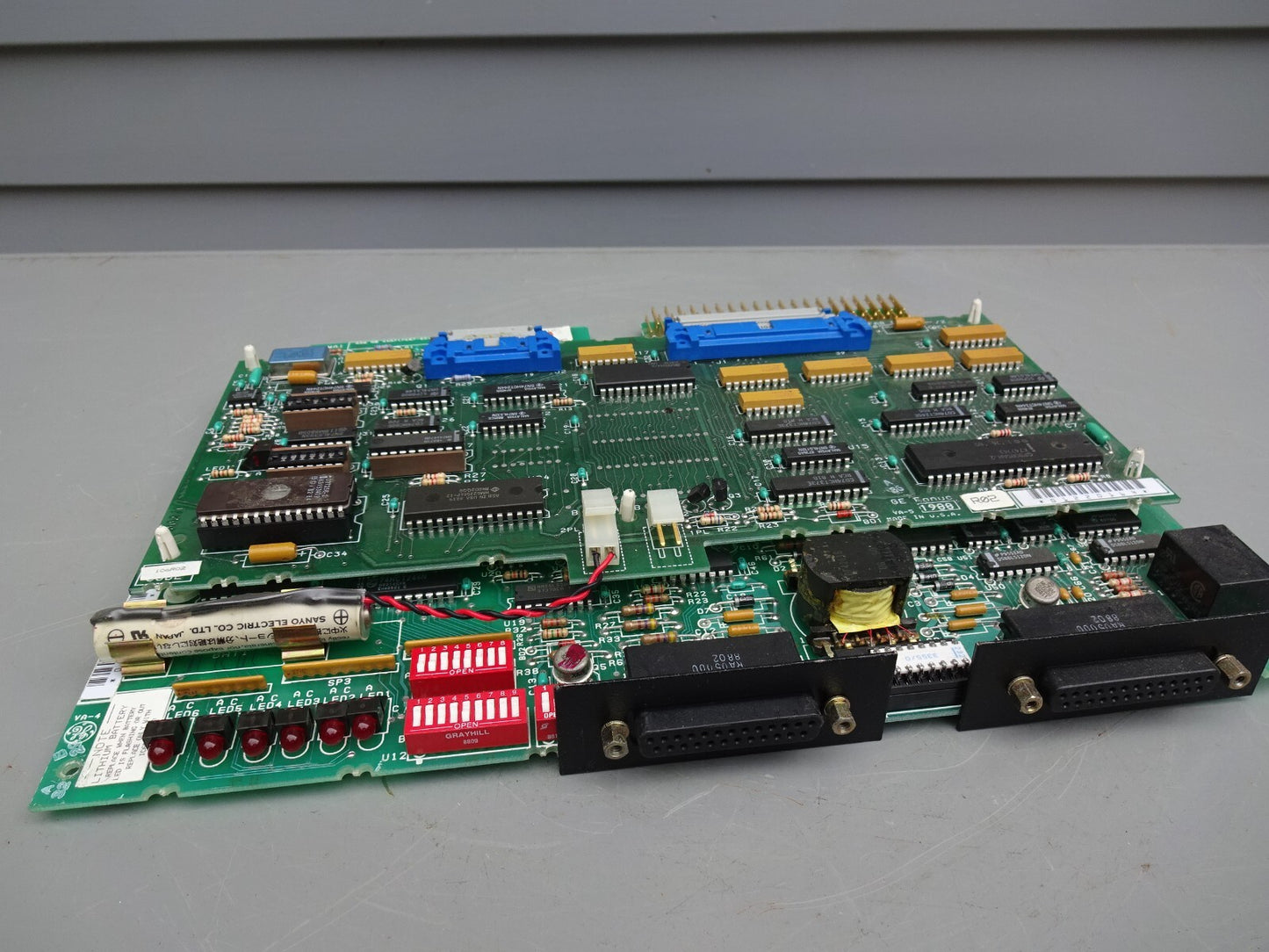 GE FANUC IC600BF949L / IC600BF949 COMMUNICATION MODULE CIRCUIT BOARD 28K ASCII