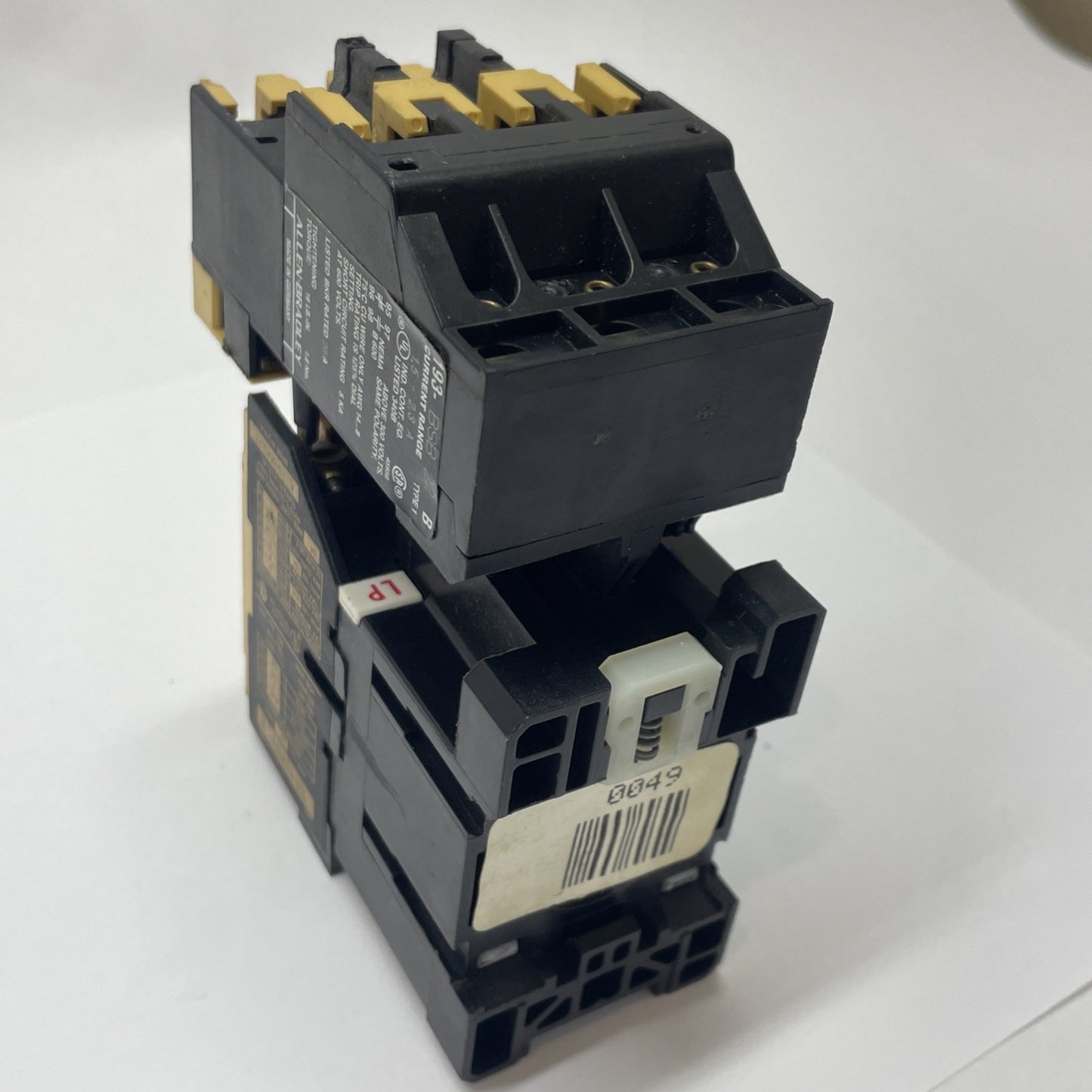 ALLEN BRADLEY 100-A09ND3 SER. B Contactor with 193-BSB 22 Overload Relay