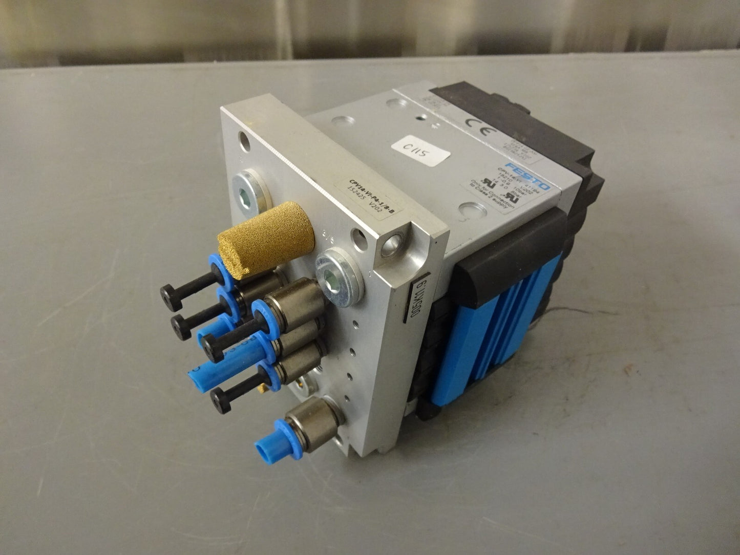 FESTO CPV14-GE-ASI-4E4A M8 175734 / CPV14-VI-P4-1/8-B / CPV-14-VI / NEW