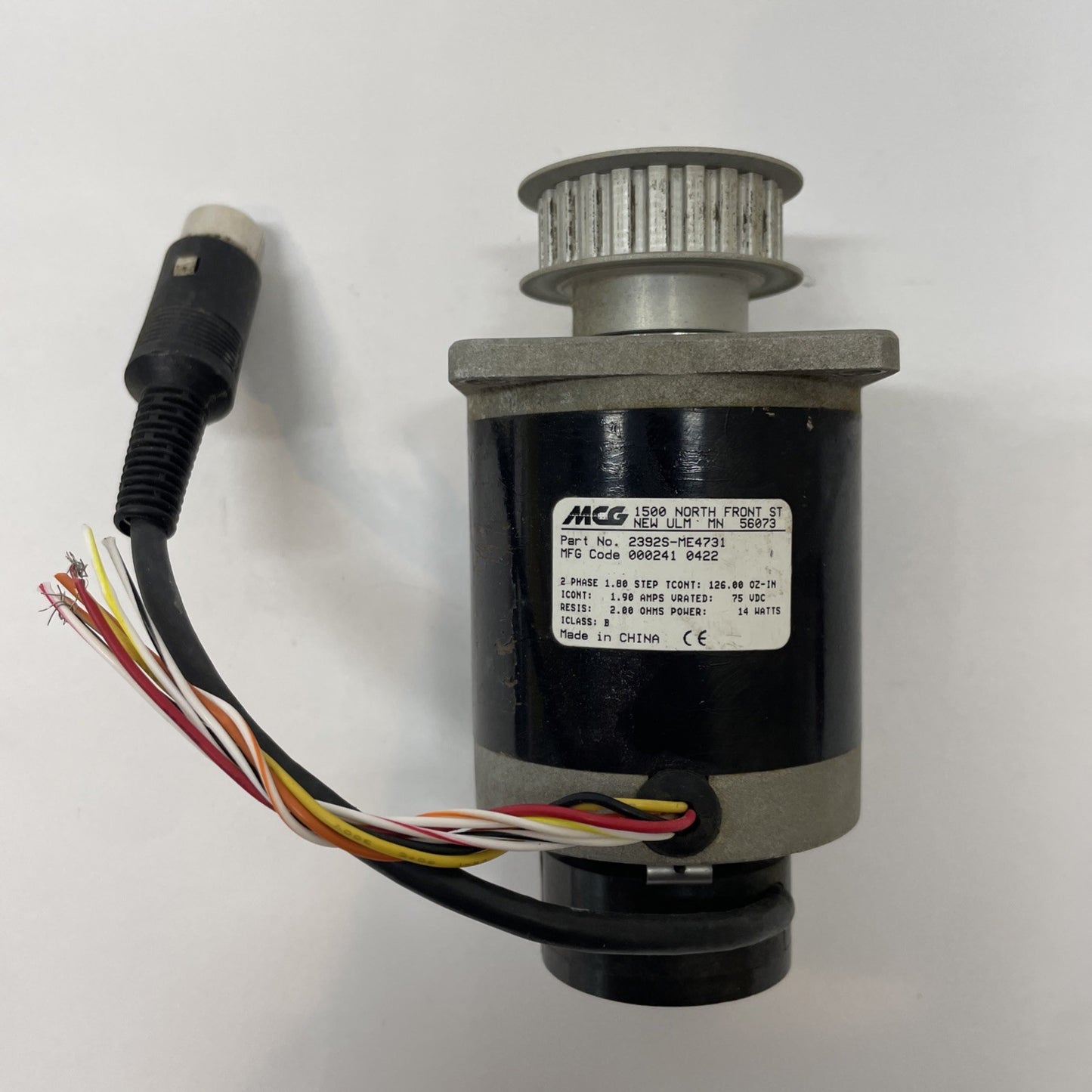 MCG 2392S-ME4731 / 2-Phase Stepper Motor With Integrated QPhase Encoder 1.80