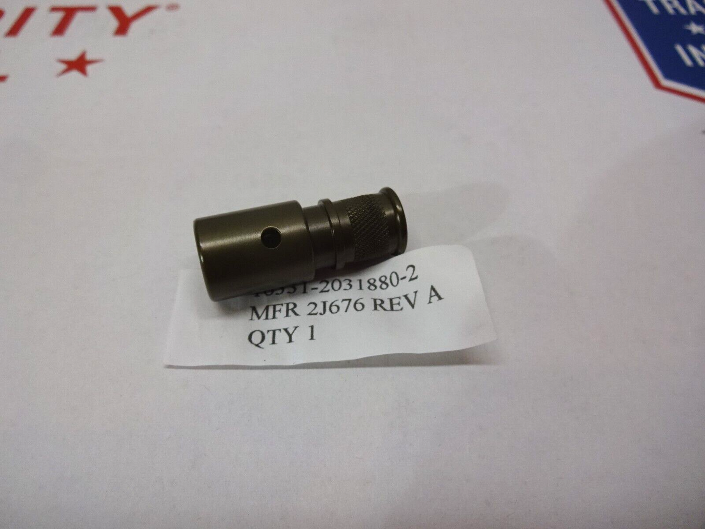 GLENAIR 16331-2031880-2 / 2J676 REV A / 2031880-2 CIRCULAR BACKSHELL / NEW