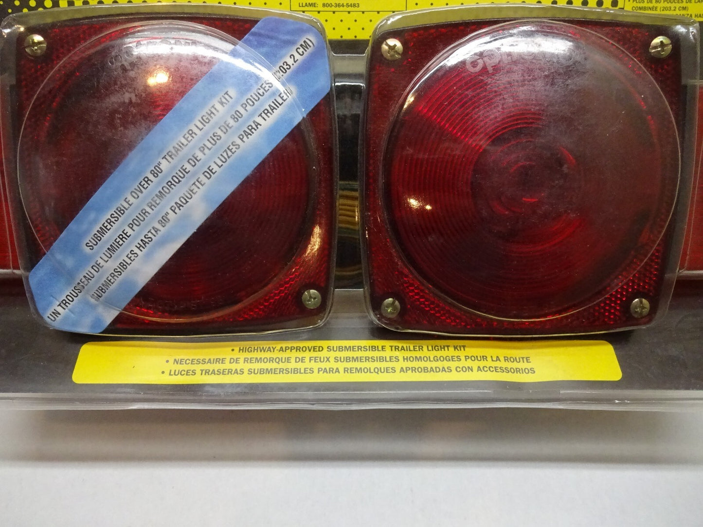 OPTRONICS TL-6RK / SUBMERSIBLE OVER 80" TRAILER LIGHT KIT / NEW