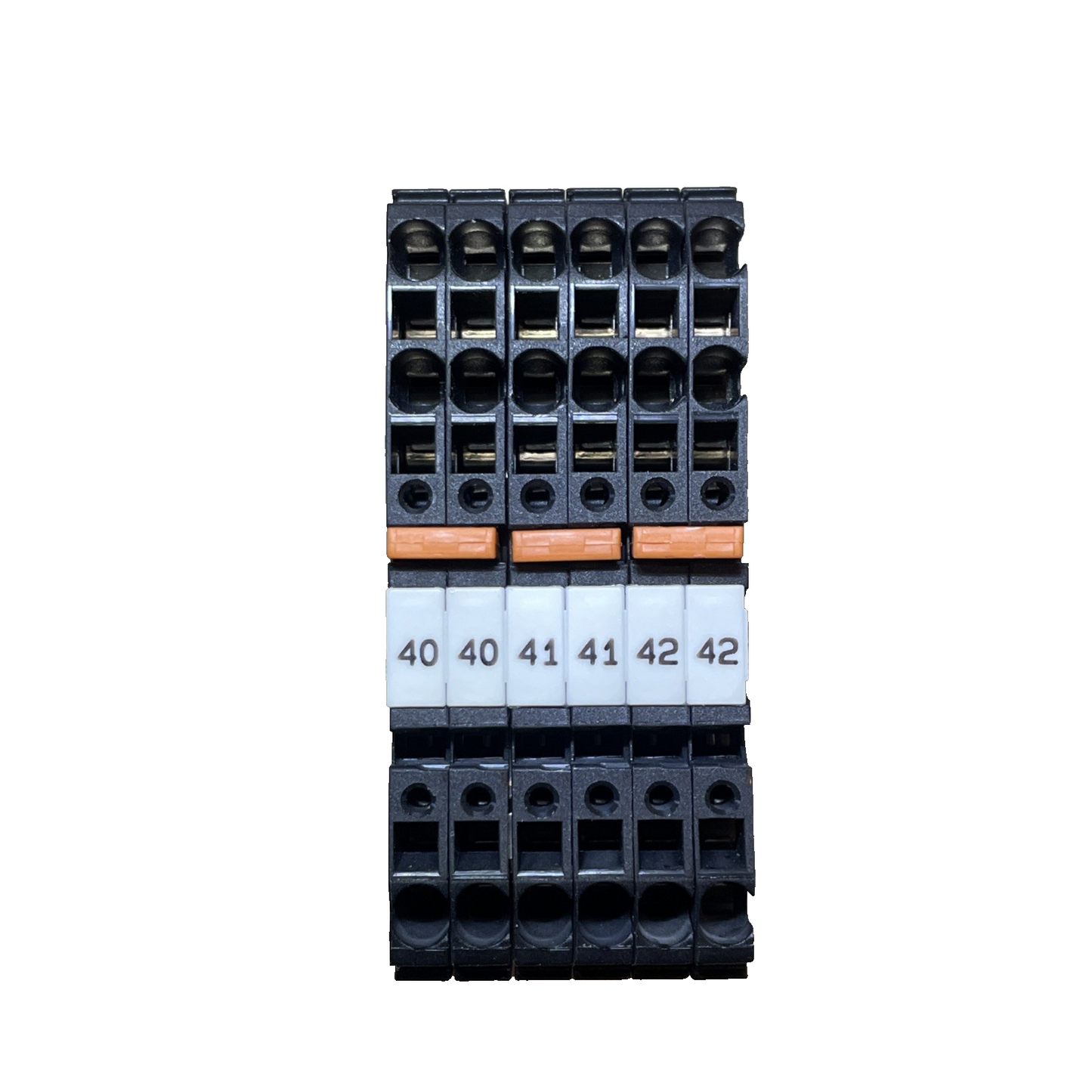 Entrelec Type D2.5/5. Terminal Blocks (Lot of 6) D25/5