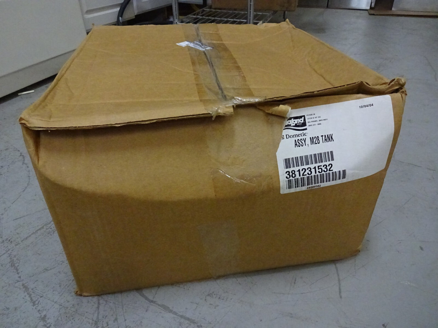 DOMETIC M28 TANK FOR 711-M28 TOILET RV BOAT / 381231532 / NEW