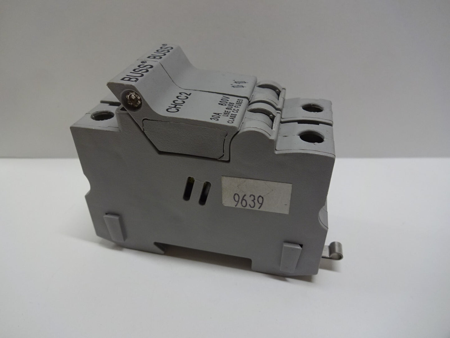 BUSS CHCC2 CIRCUIT BREAKER BUSSMANN 600V 30A WITH 2 FN99-92 FUSES