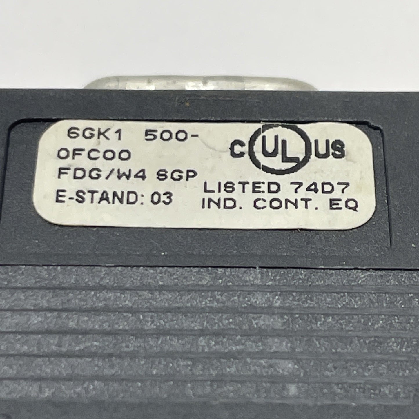 Siemens 6GK1500-0FC00 PROFIBUS FC RS485 Plug 180° FastConnect Connector