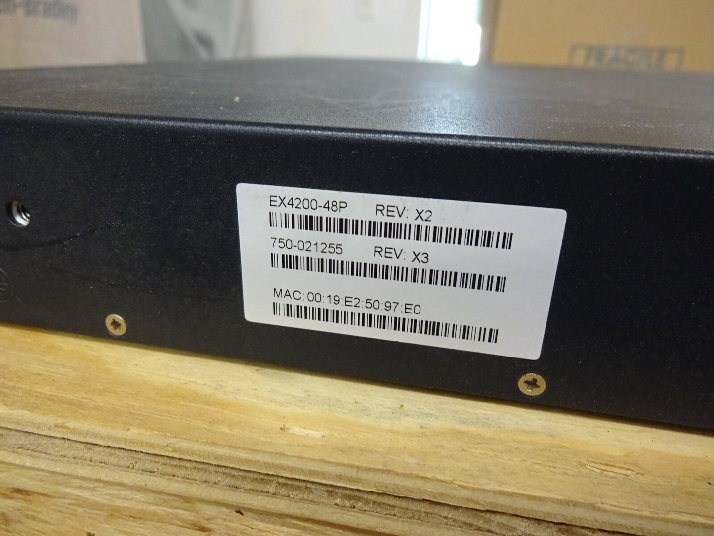 JUNIPER NETWORKS EX-4200-48P / 750-021255 48-PORT PoE SWITCH