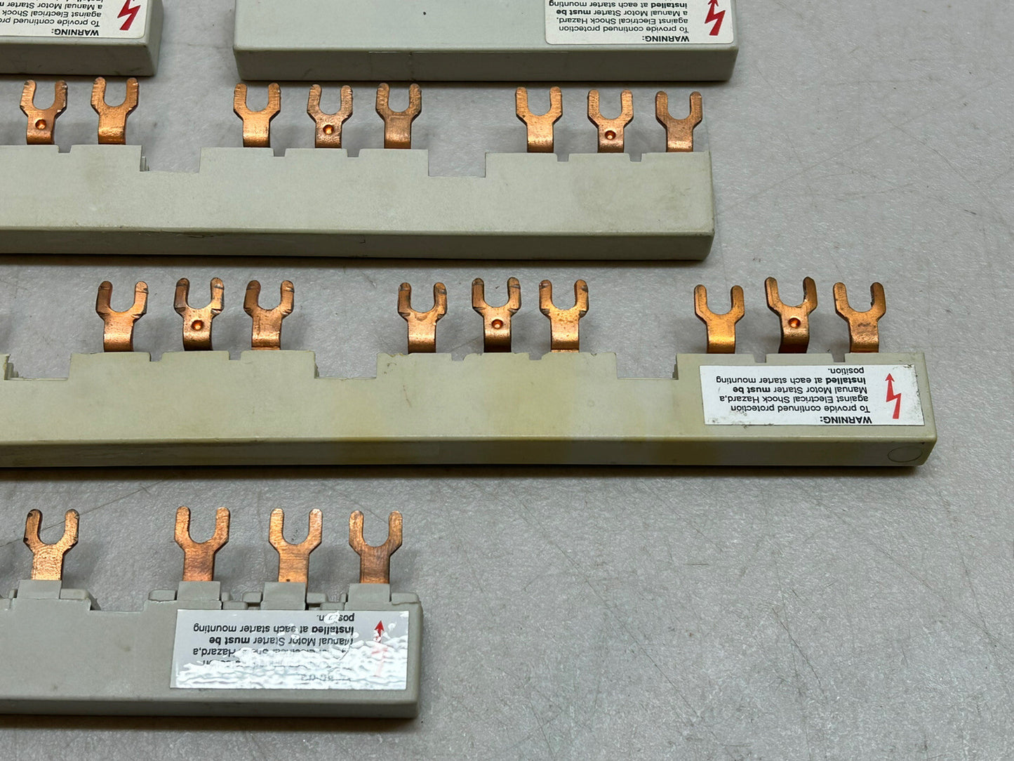 COMMONING LINKS / 3 PHASE / 2 - 4 - 5 DEVICES / MIXED LOT OF 6