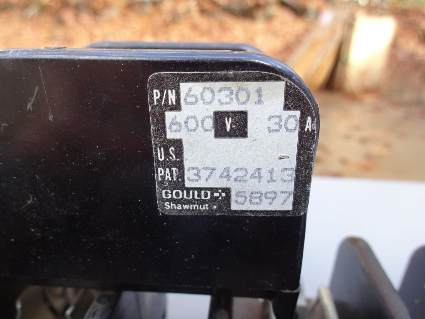 GOULD SHAWMUT 60301 FUSE HOLDERS 1 POLE 600V / 30A / LOT OF 6