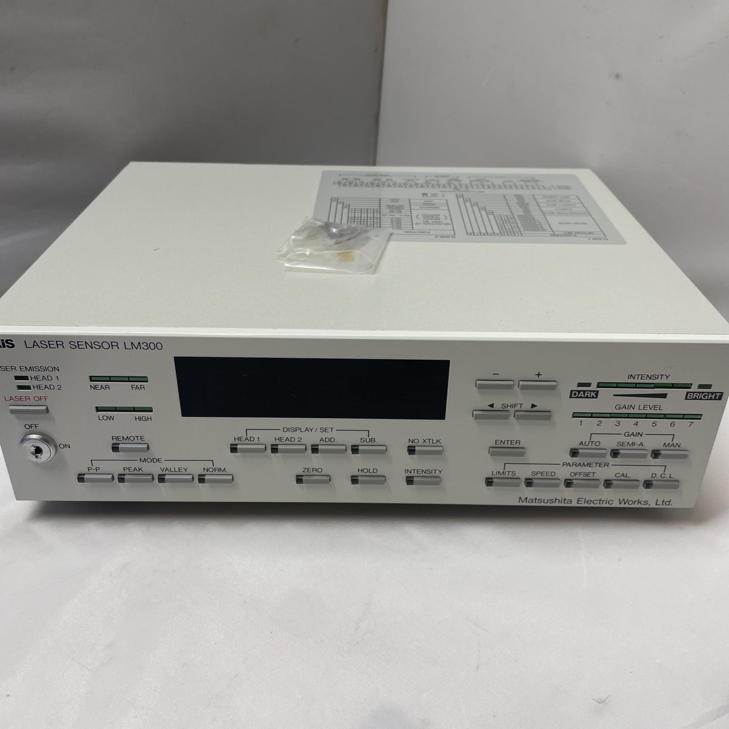 NAIS ANL3331A LM Laser ANALOG SENSOR