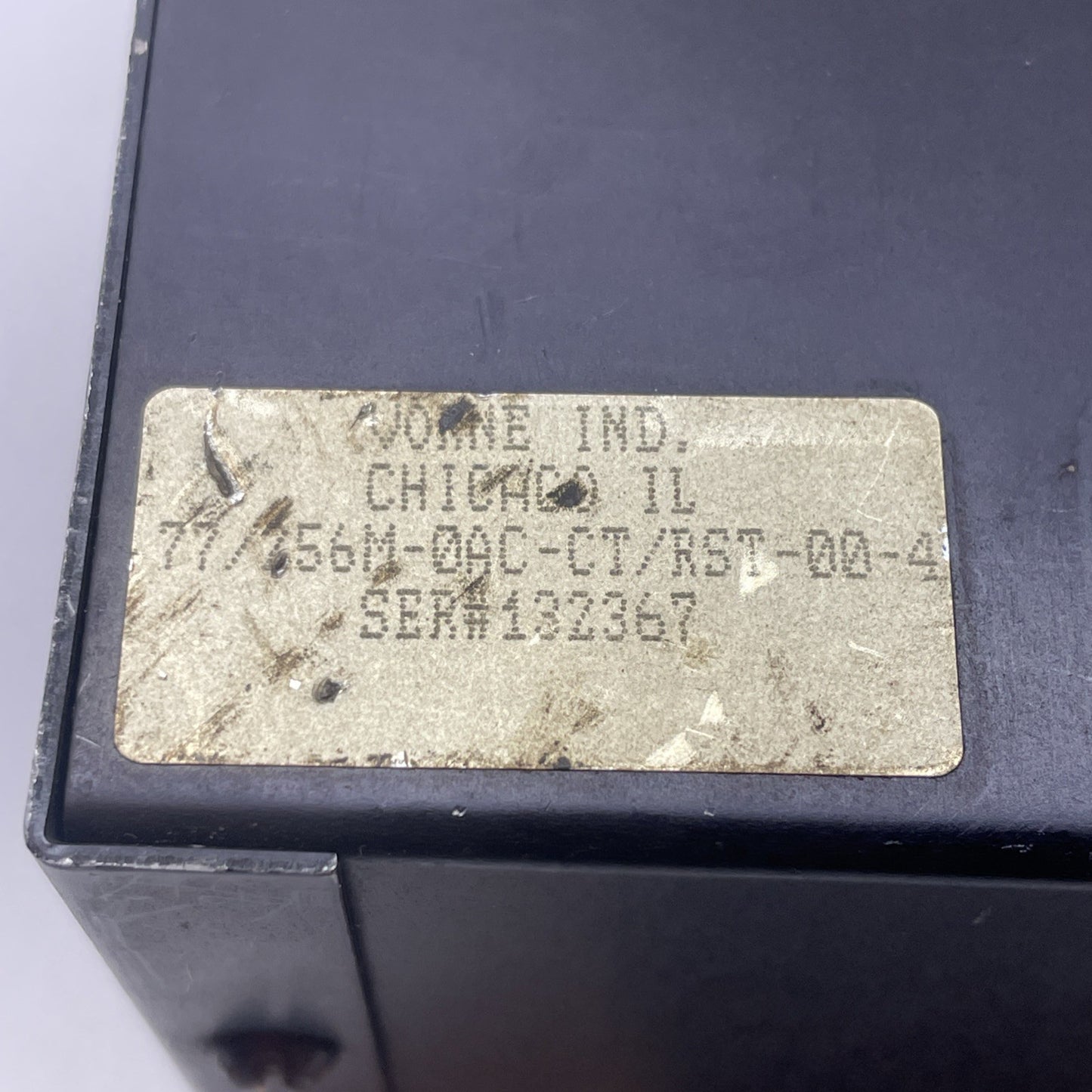 77/256M-0AC-CT/RST-00-4 Vorne Industries Large Display Event Counter