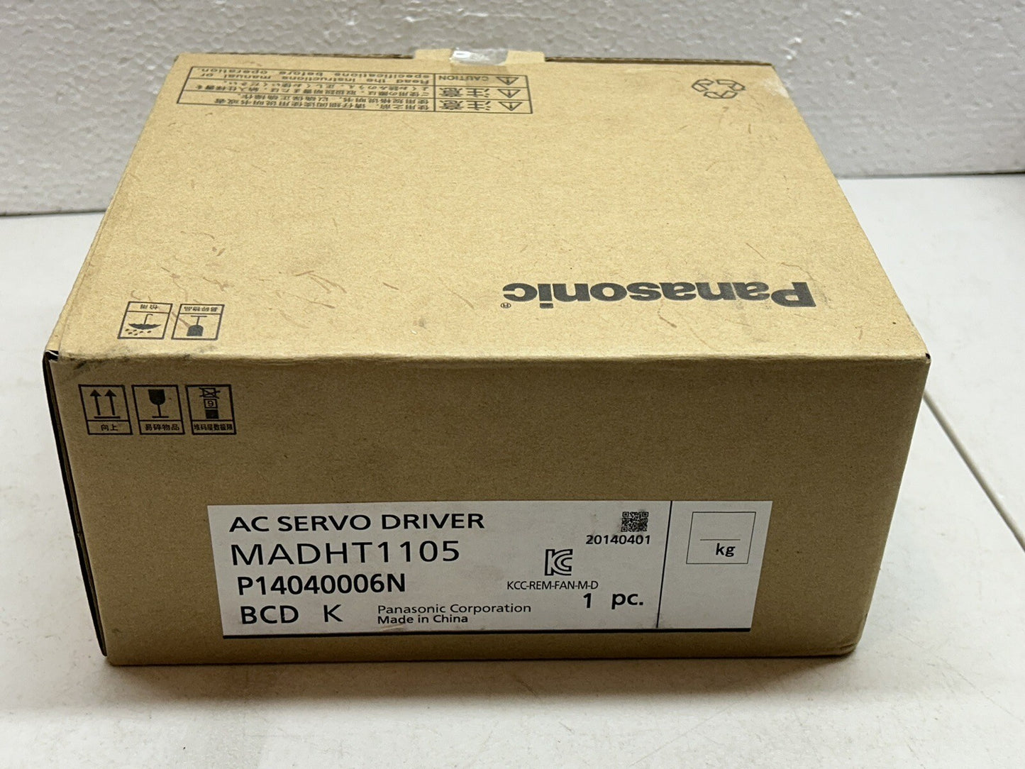 PANASONIC MADHT1105 / AC SERVO DRIVER 10A 120V LOAD / NEW WITH BOX